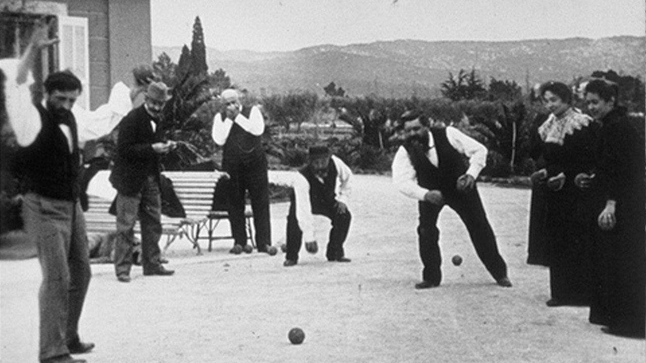 Partie de boules's poster
