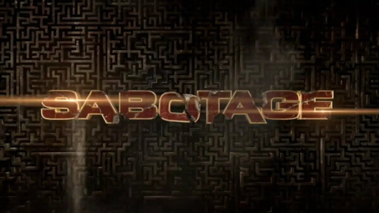 Sabotage's poster