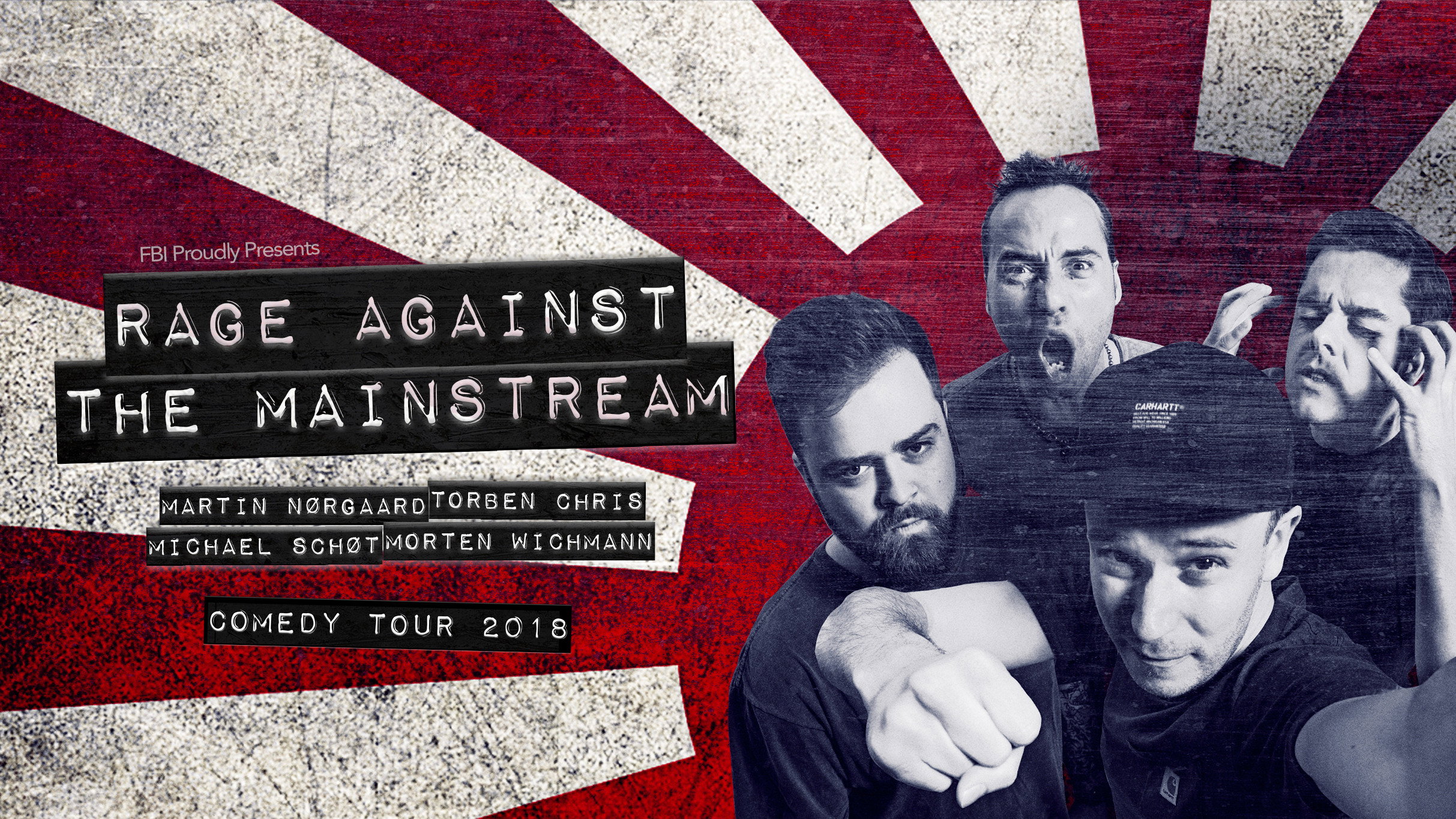 Rage Against The Mainstream's poster