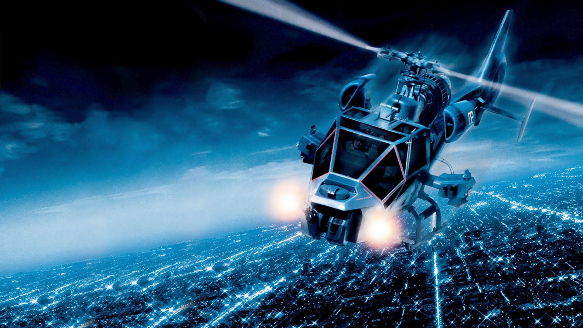 Blue Thunder's poster