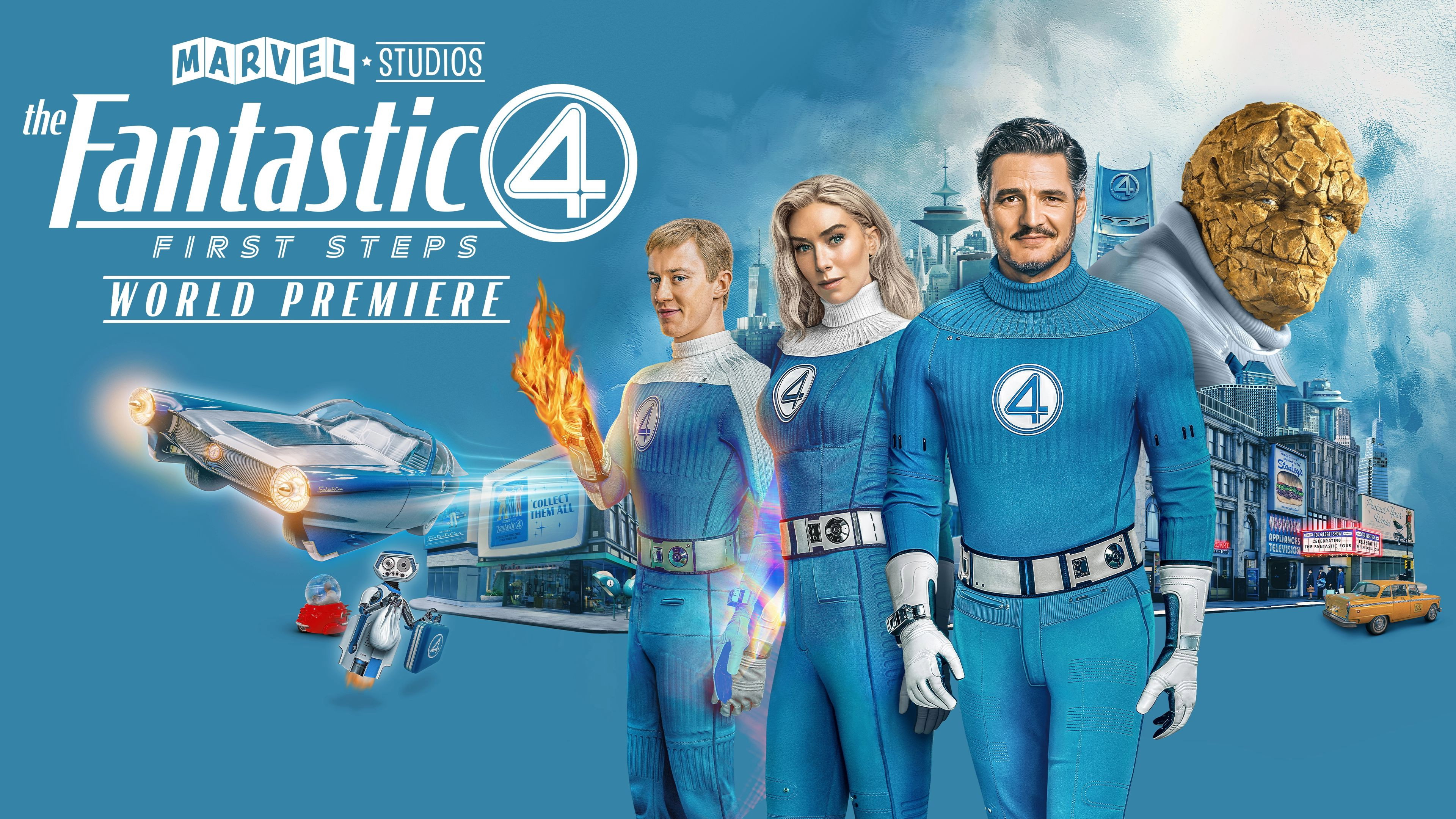 Marvel Studios' The Fantastic Four: First Steps - World Premiere's poster