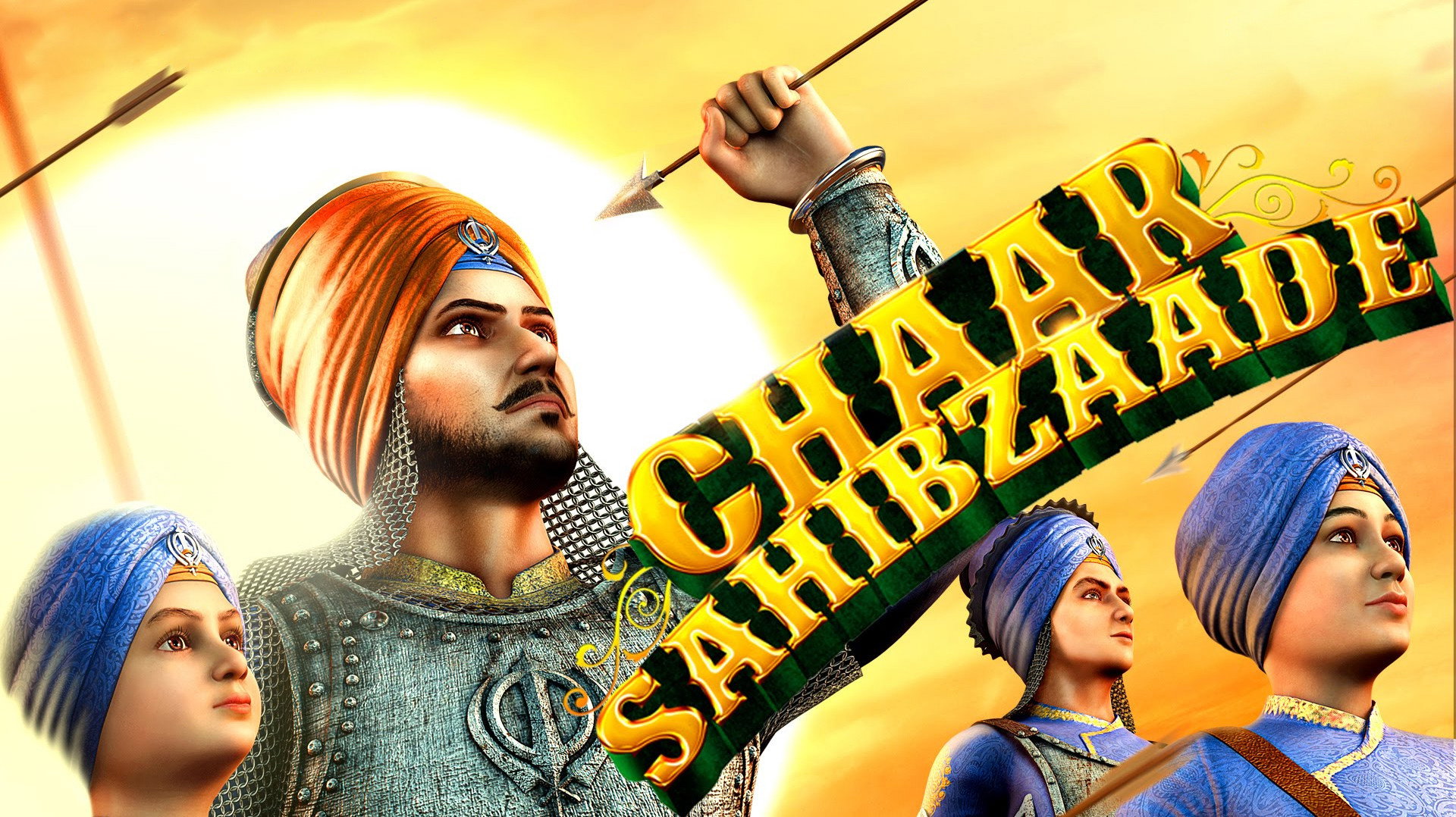 Chaar Sahibzaade's poster