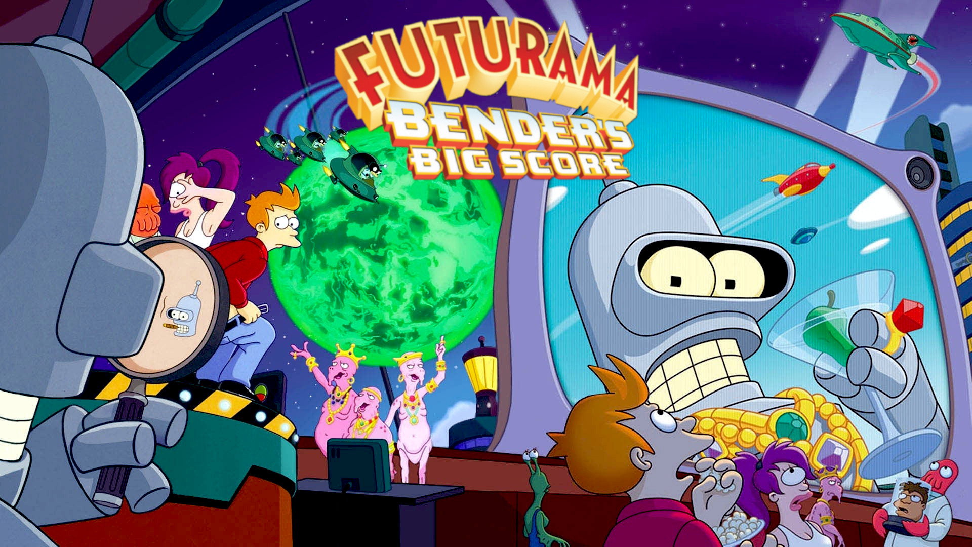 Futurama: Bender's Big Score's poster