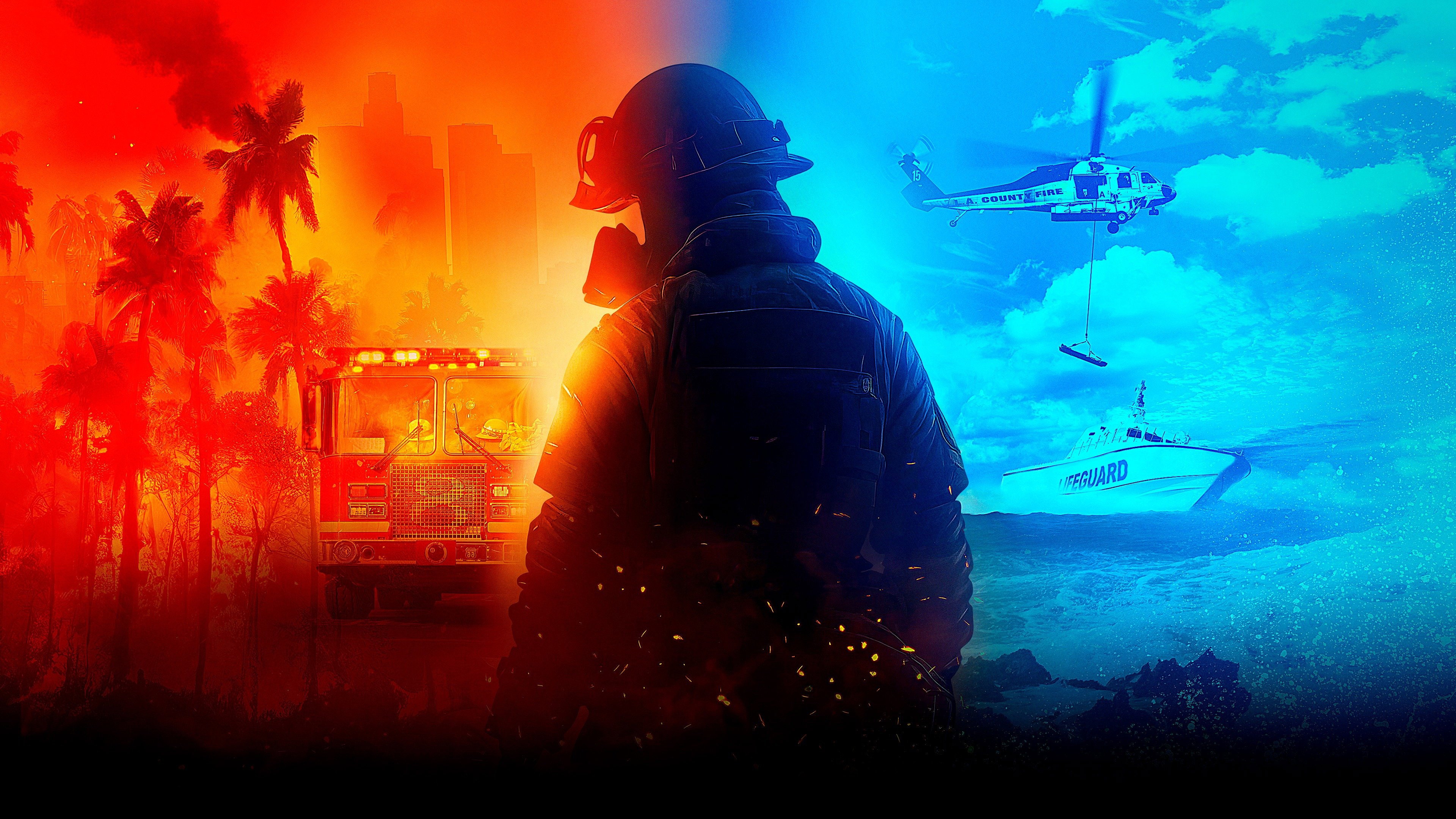 LA Fire & Rescue's poster