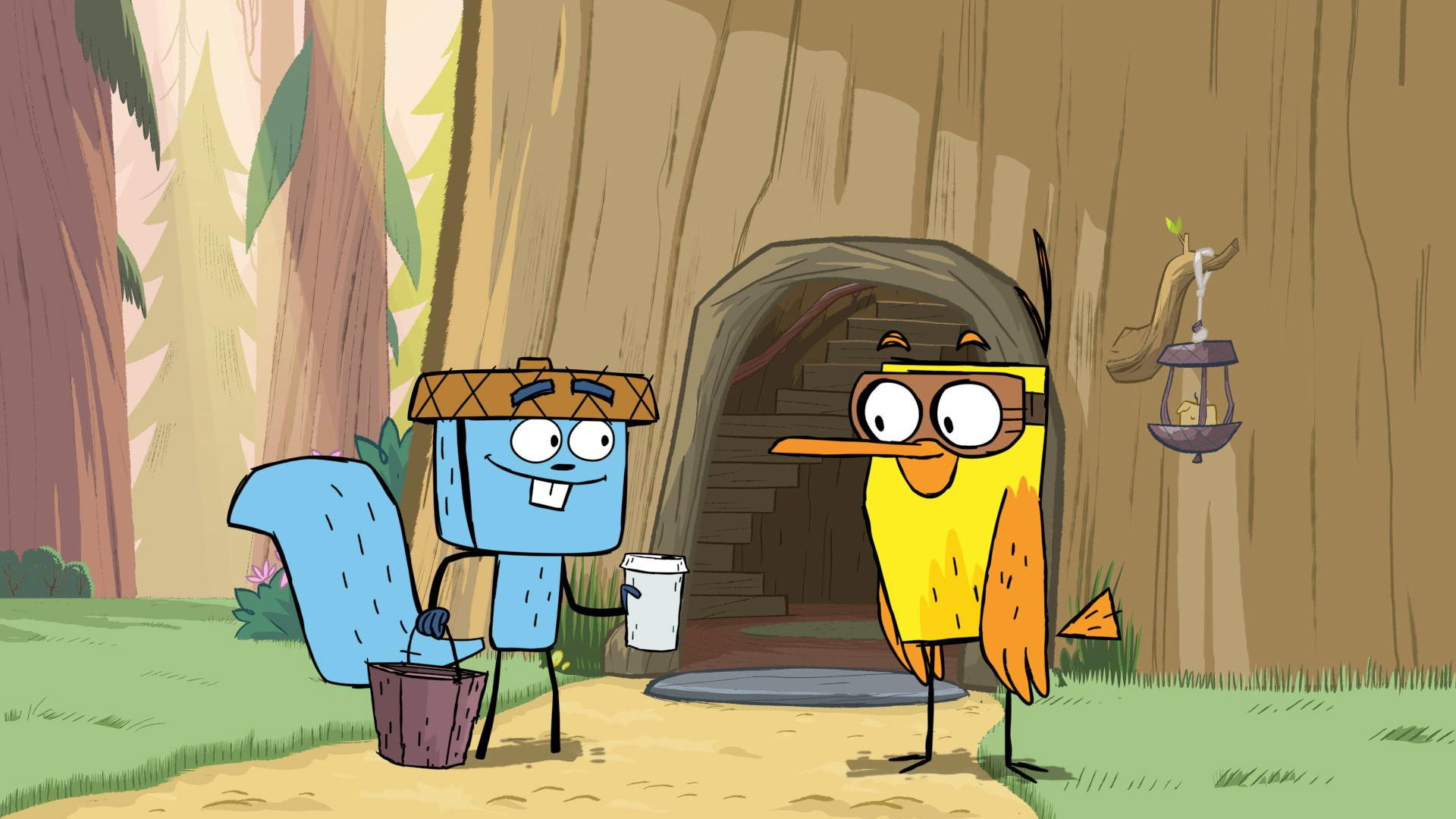 Bird & Squirrel's poster