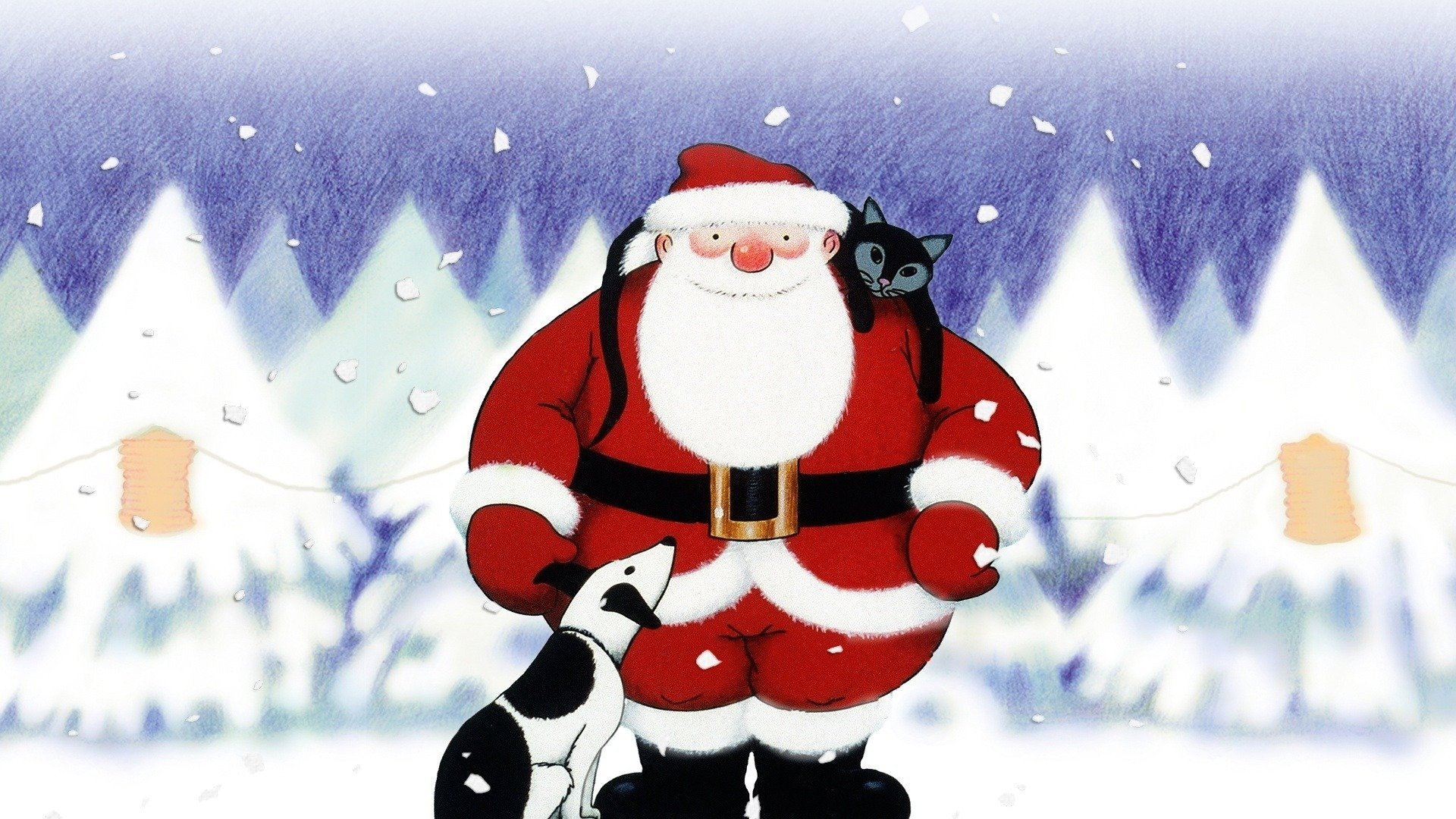 Father Christmas's poster