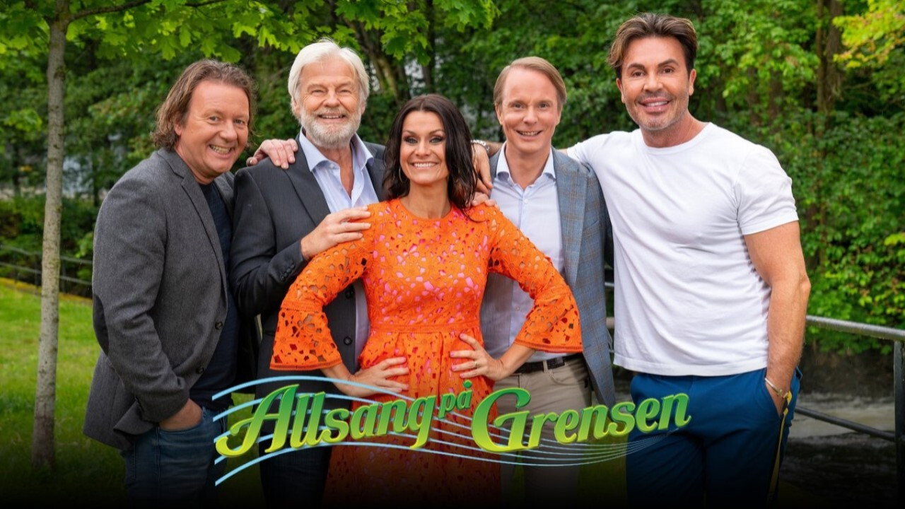 Allsang på grensen's poster