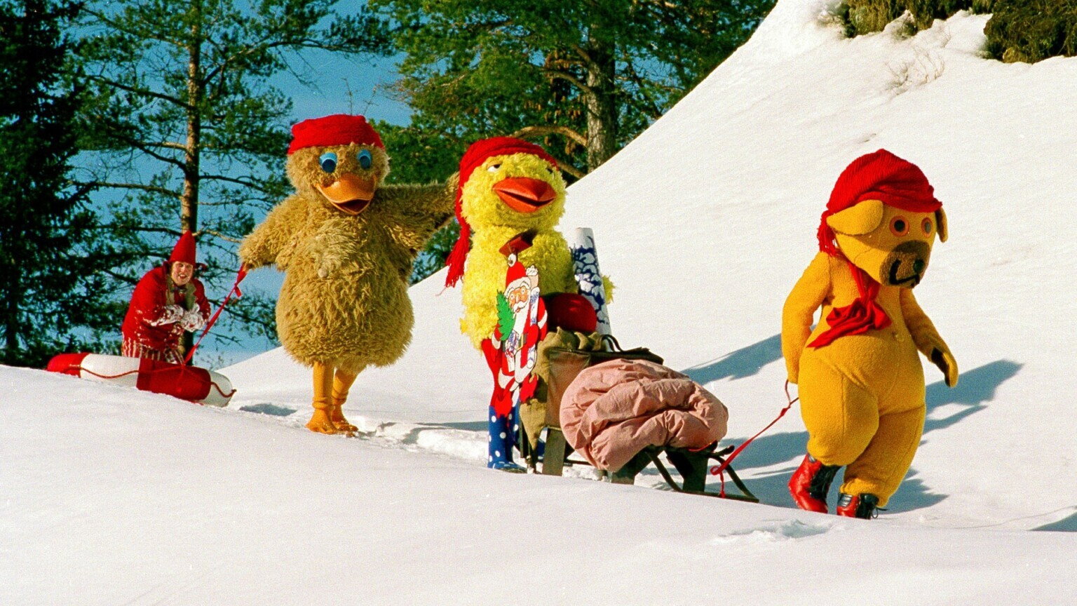 Bamses Julerejse's poster