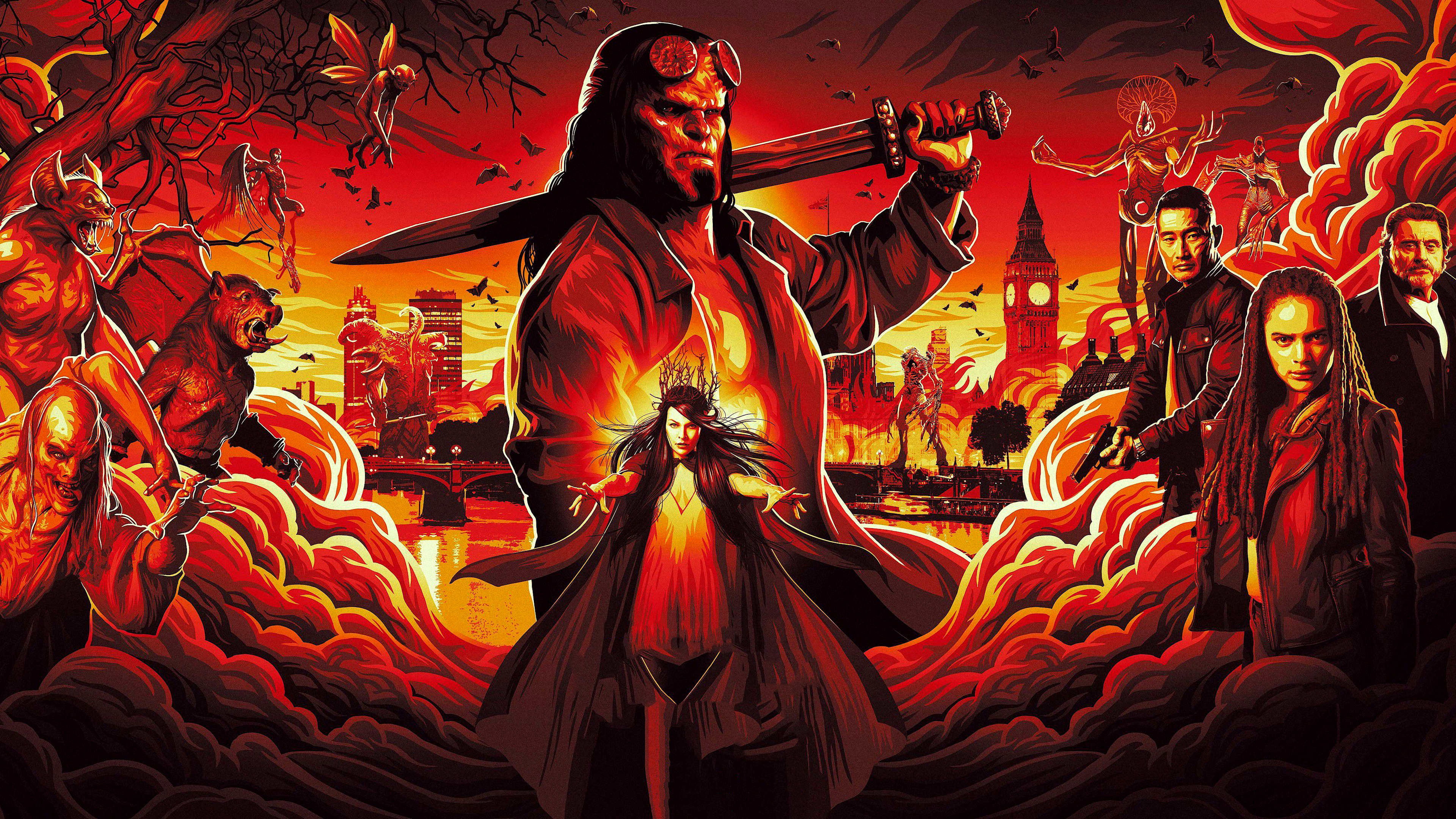 Hellboy's poster