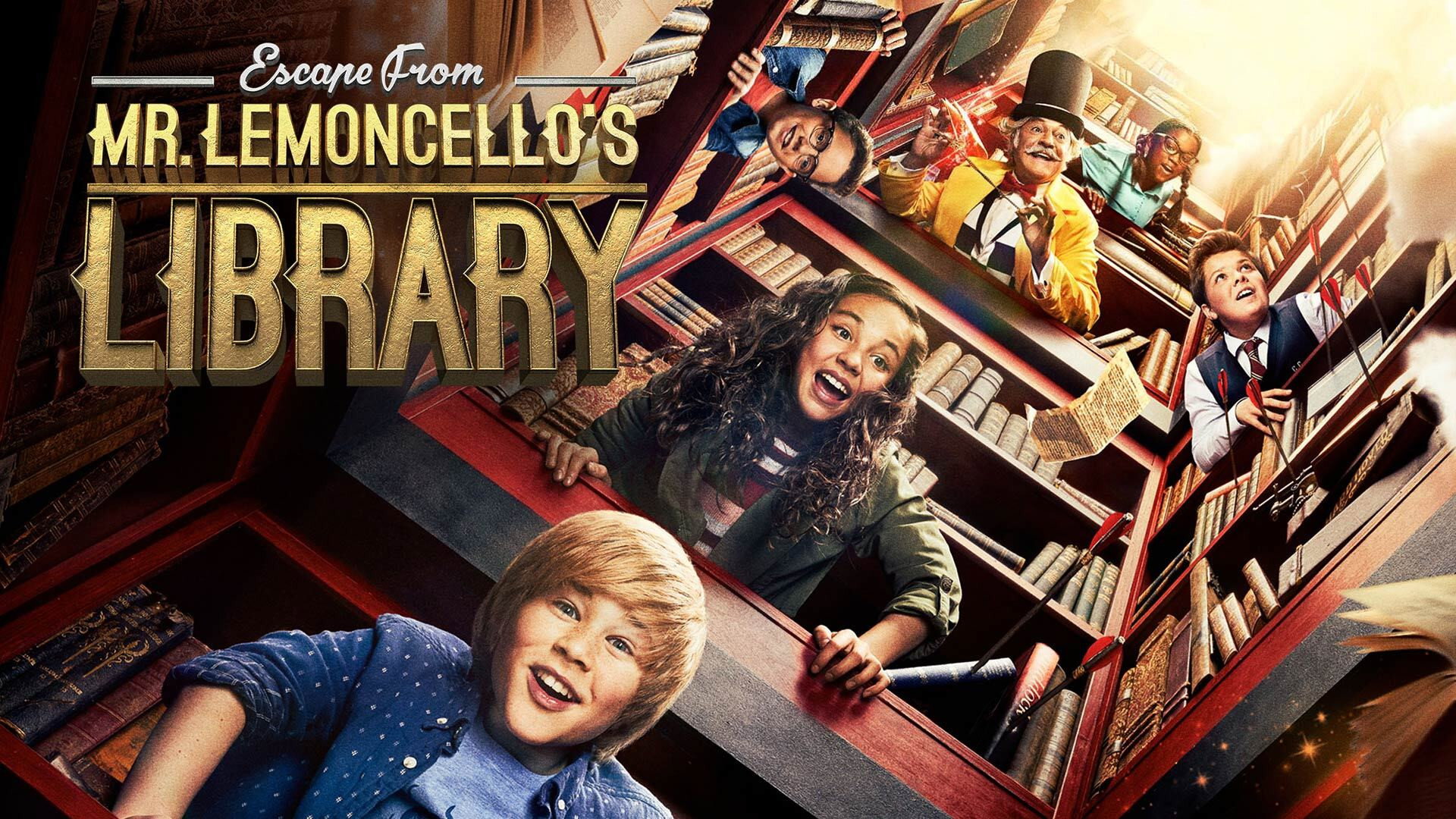 Escape from Mr. Lemoncello's Library's poster