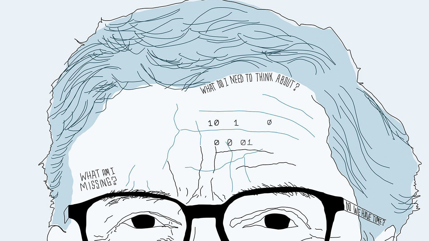 Inside Bill's Brain: Decoding Bill Gates's poster