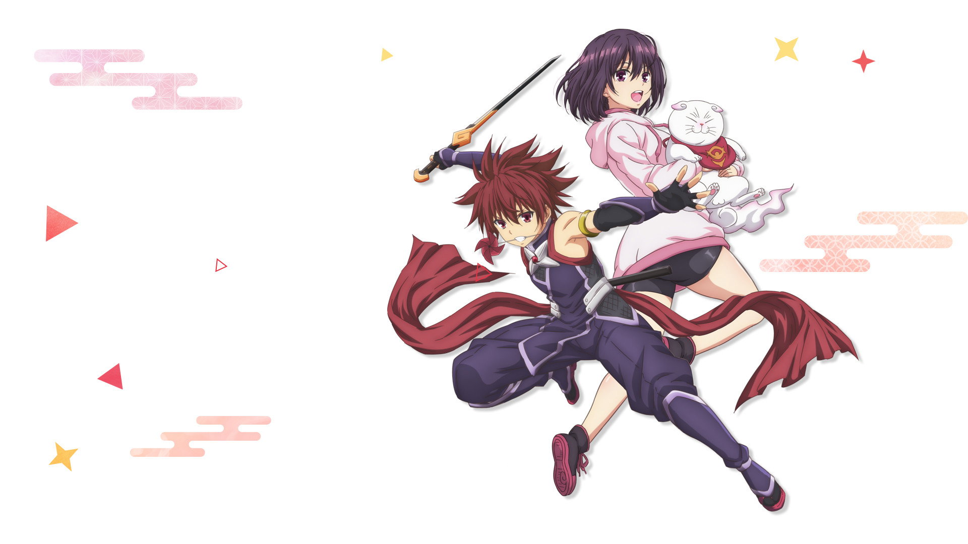 Ayakashi Triangle's poster