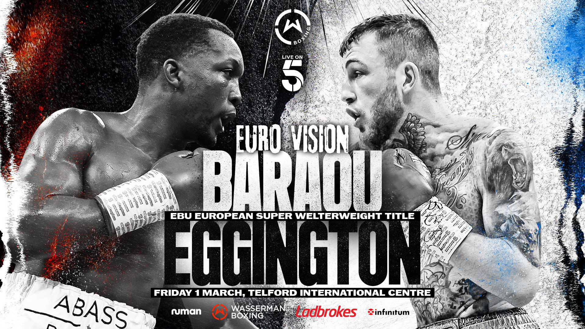 Abass Baraou vs. Sam Eggington's poster