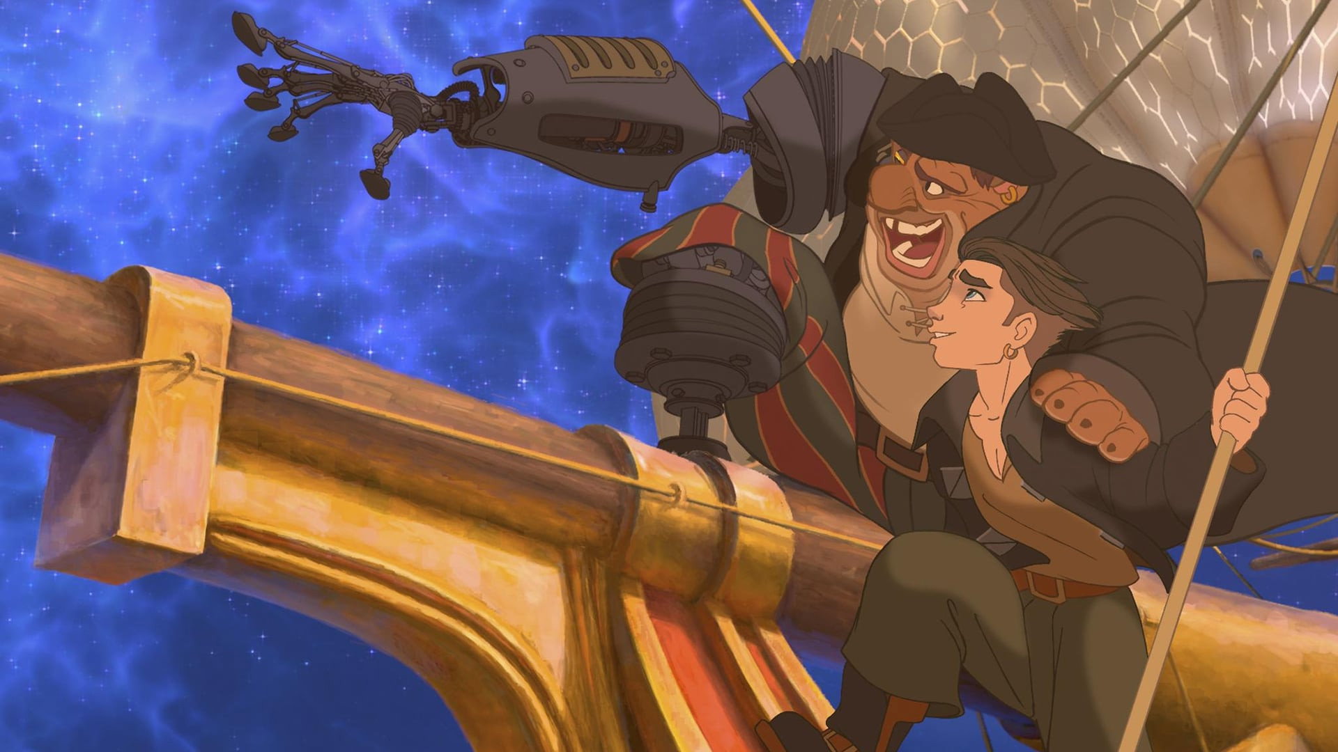 Treasure Planet's poster