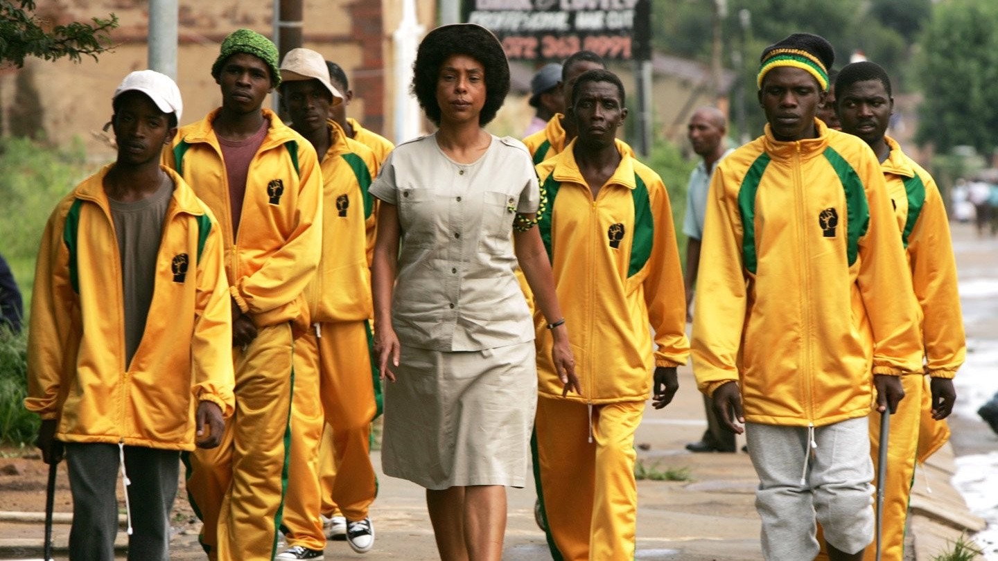 Mrs Mandela's poster