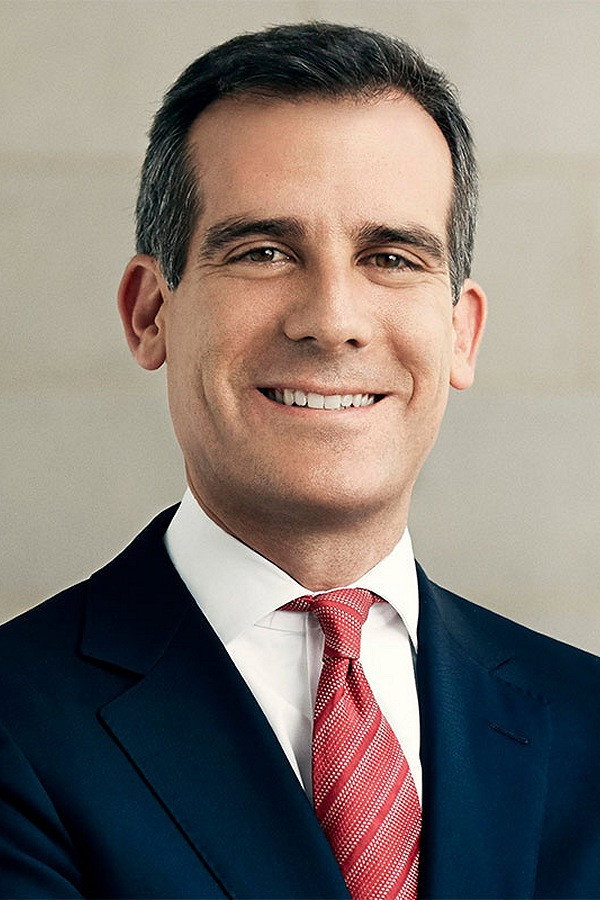 Eric Garcetti's poster