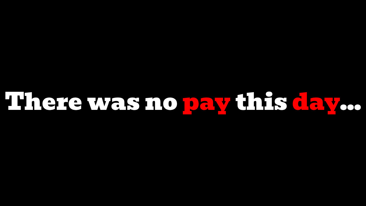 "Pay" Day's poster