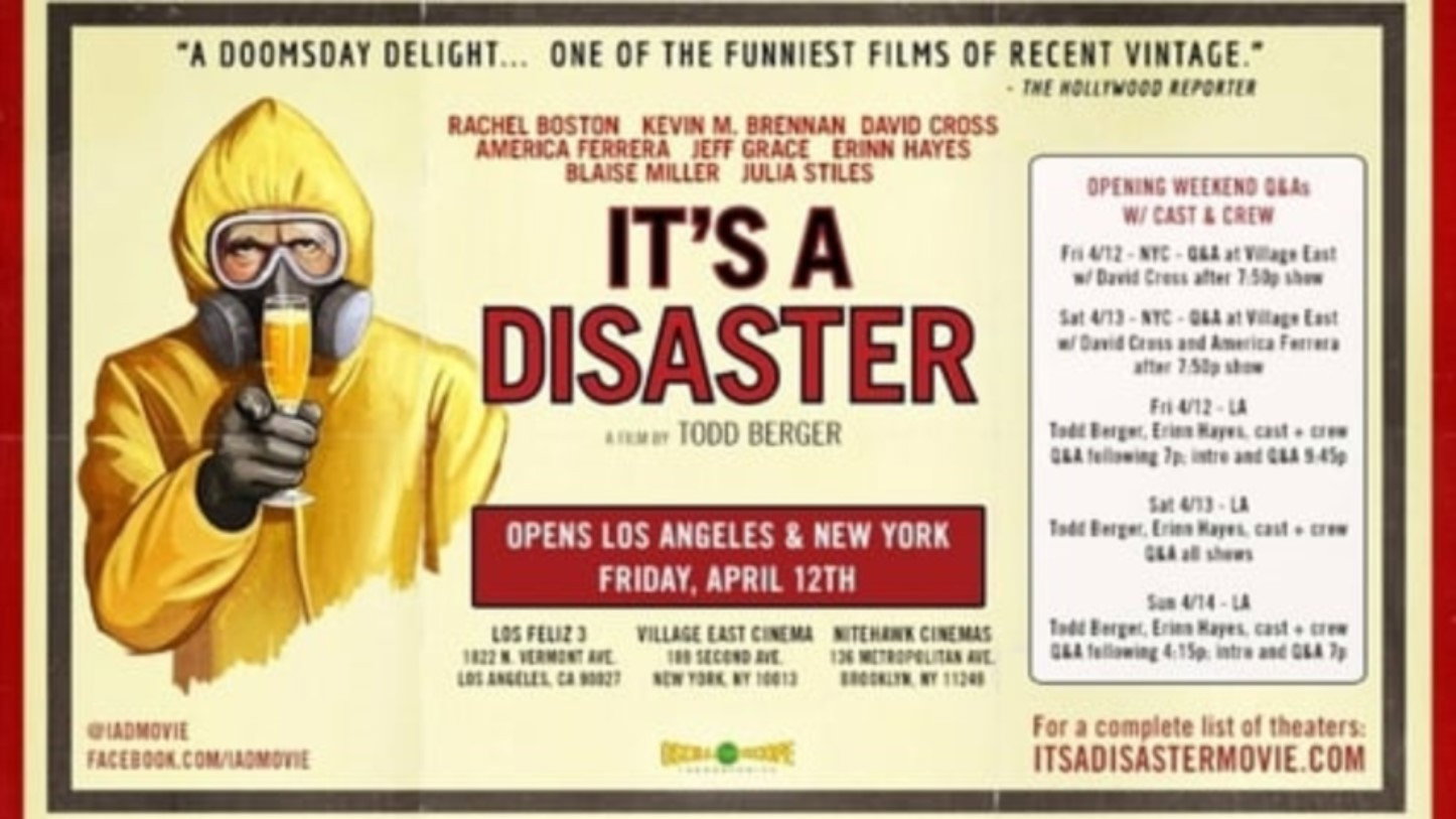 It's a Disaster's poster