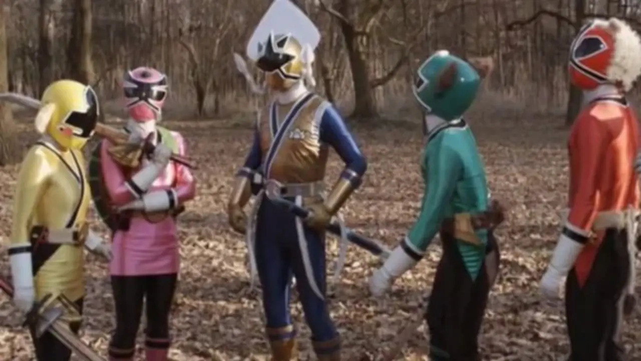 Power Rangers Samurai: Monster Bash's poster
