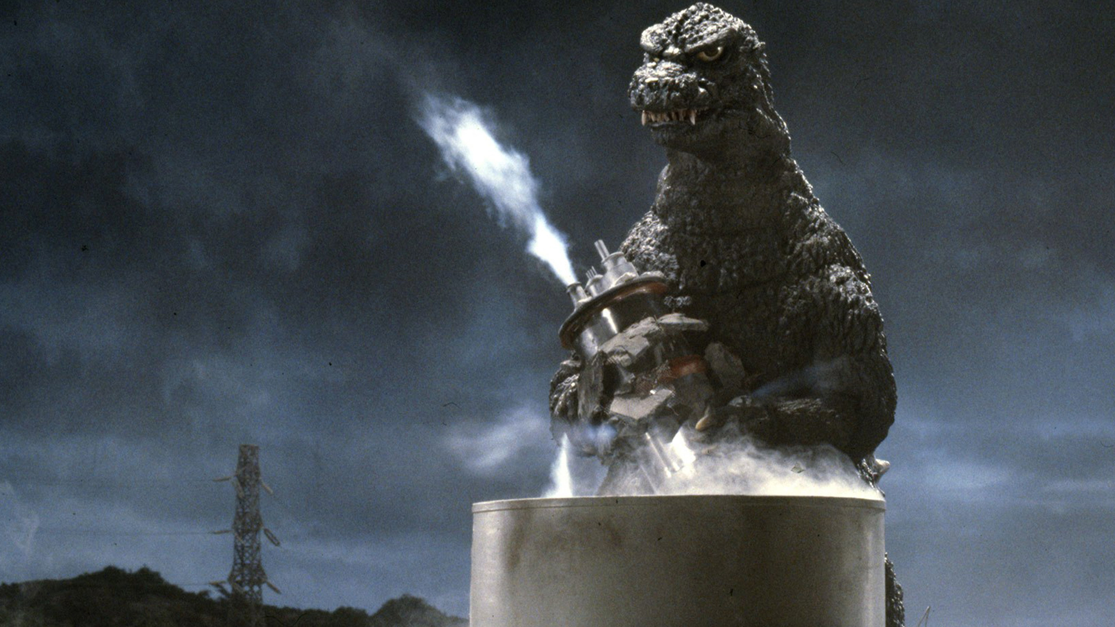Godzilla 1985's poster