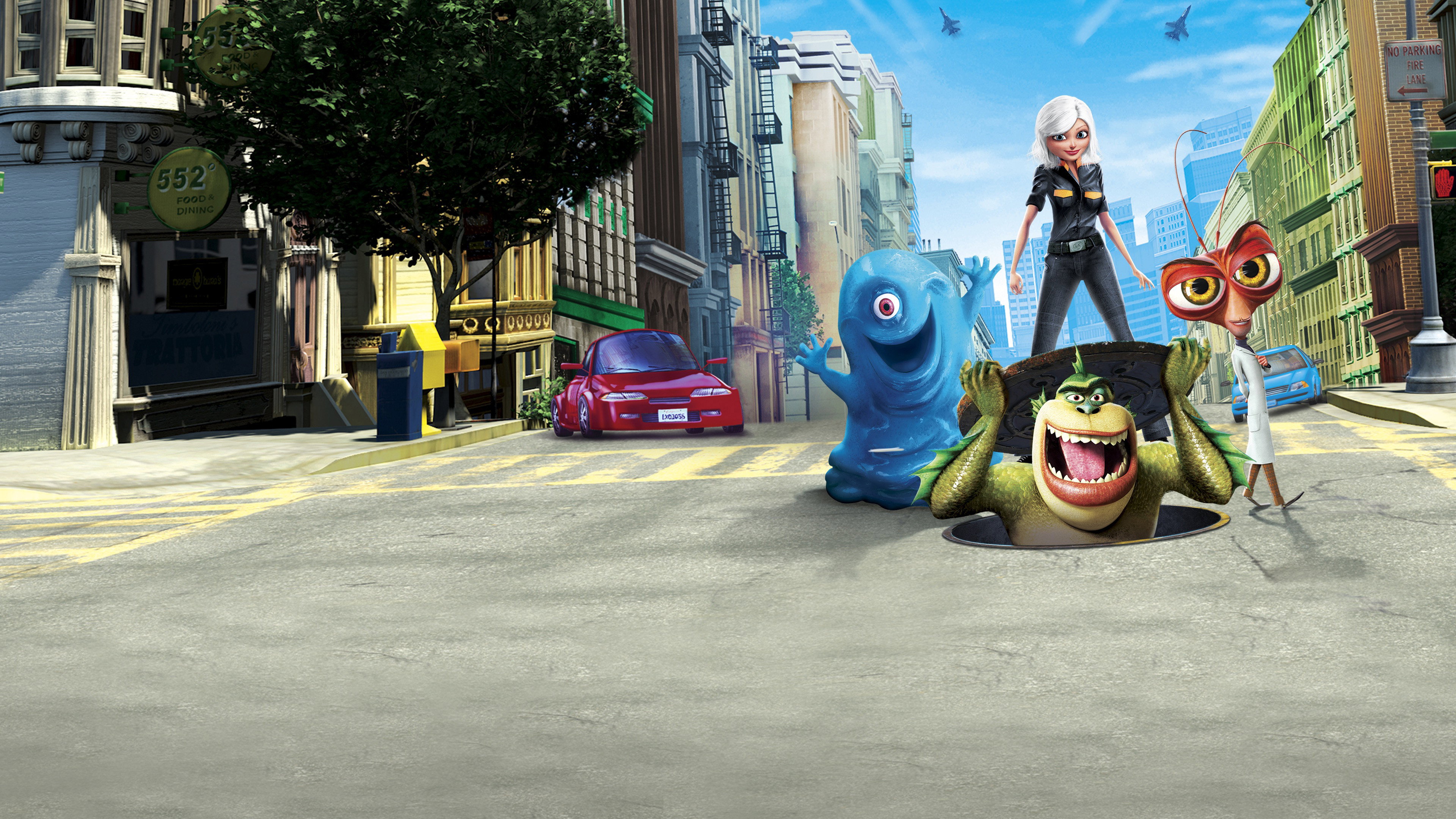Monsters vs Aliens's poster