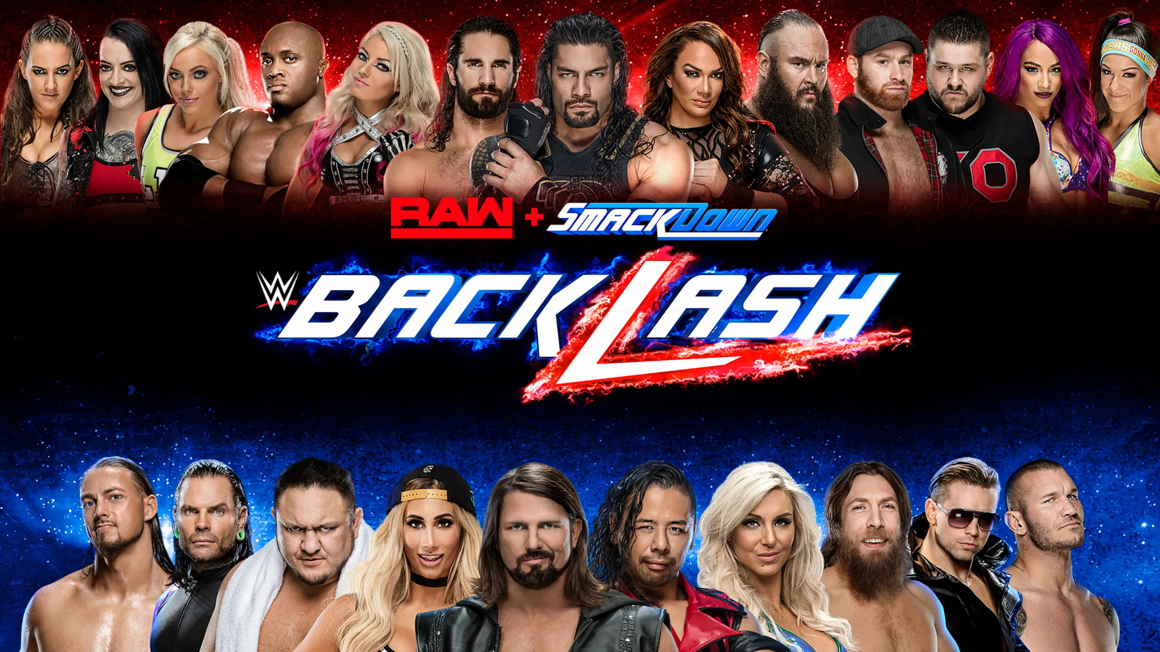 WWE Backlash 2018's poster