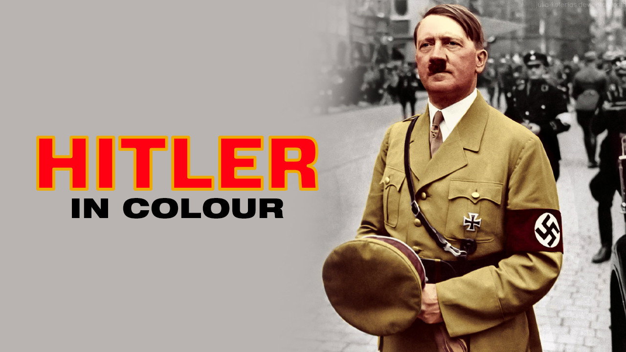 Hitler in Colour's poster