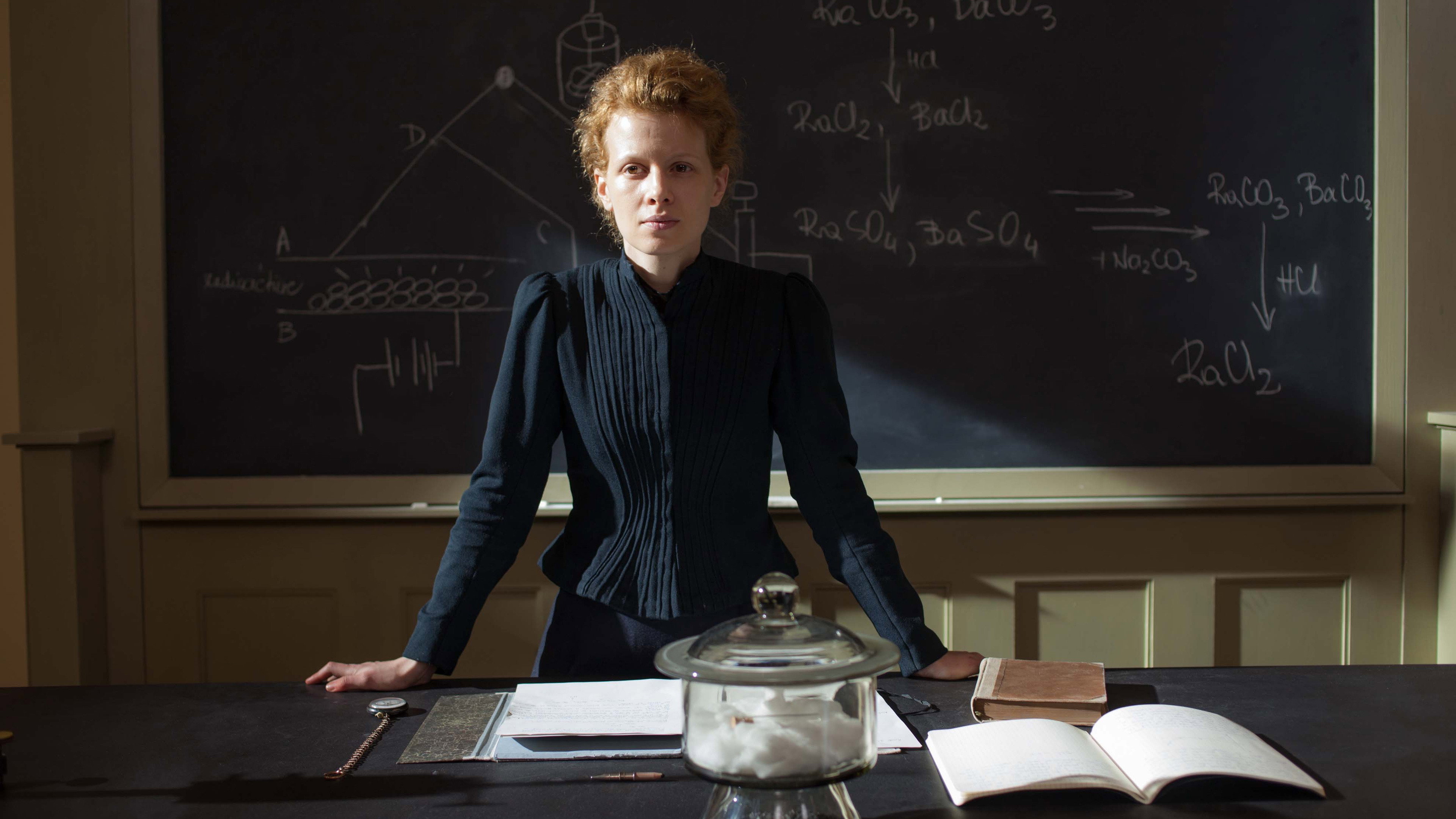 Marie Curie's poster