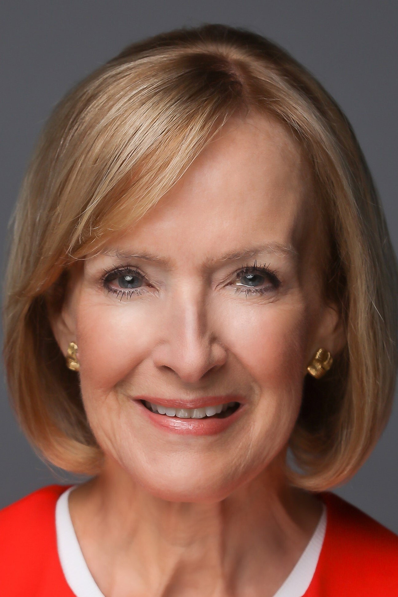 Judy Woodruff's poster