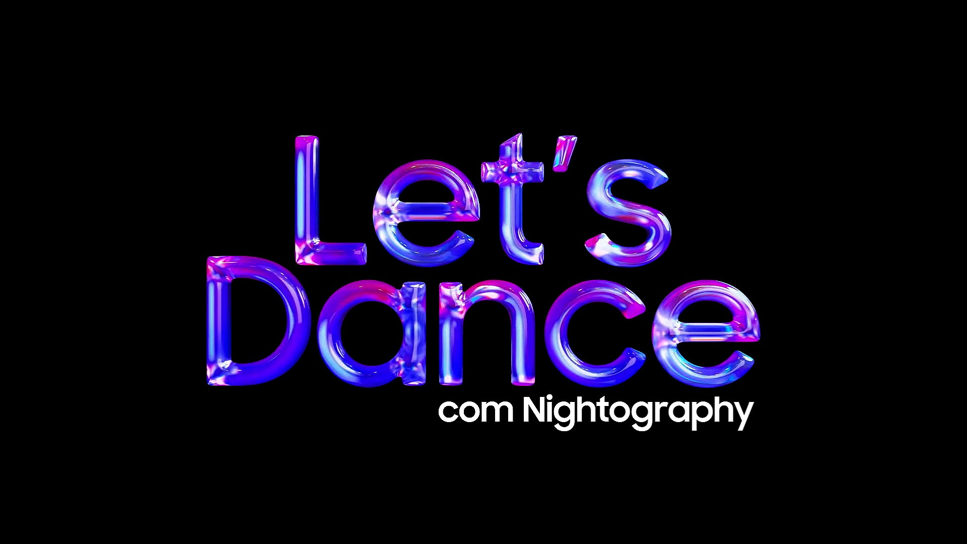 Let’s Dance com Nightography's poster