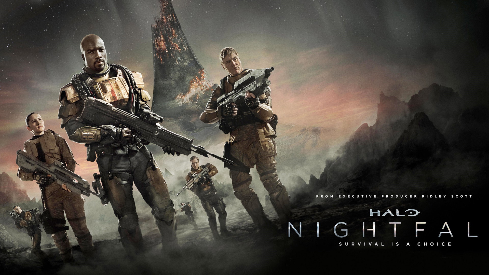 Halo: Nightfall's poster