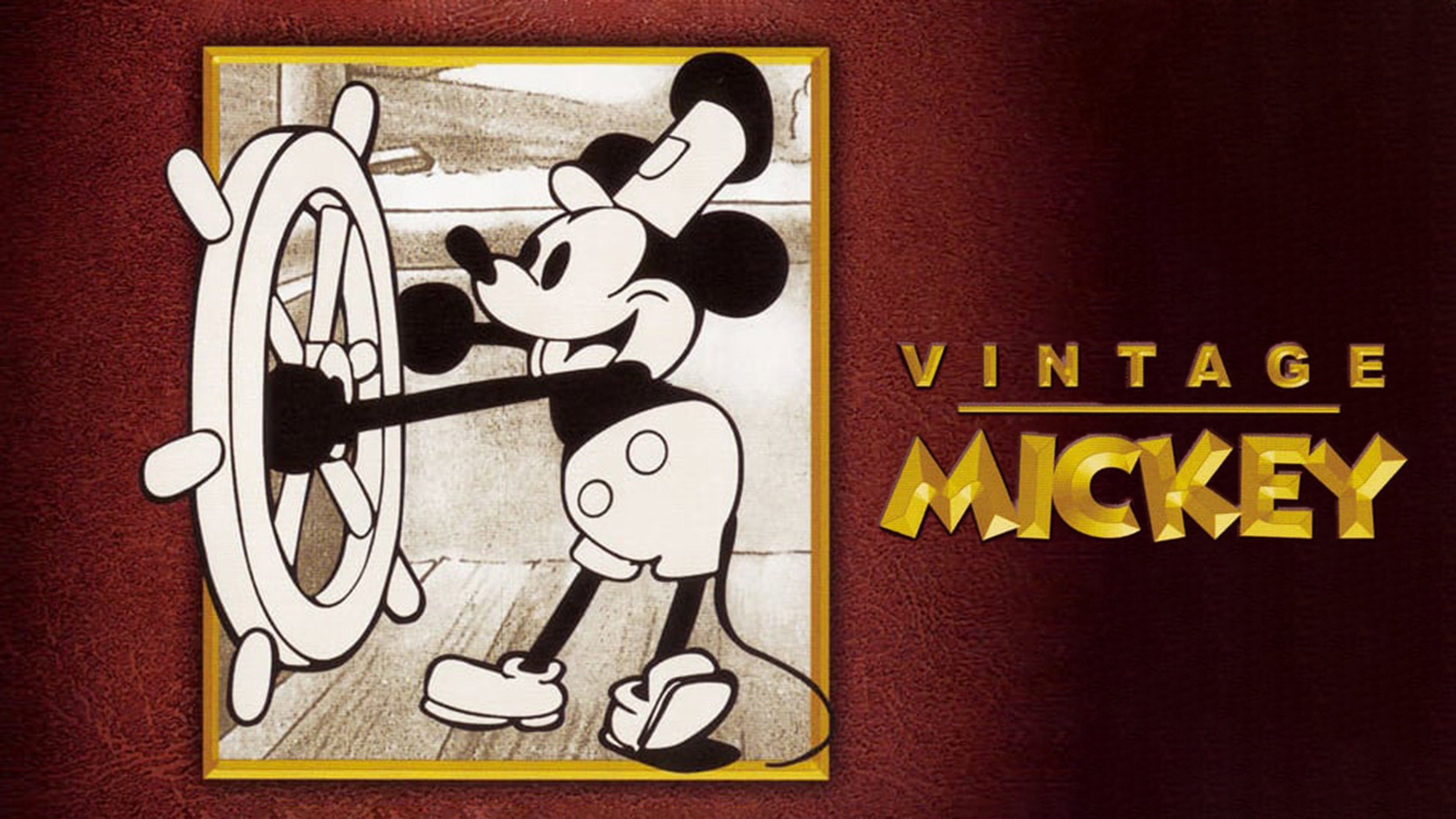 Vintage Mickey's poster
