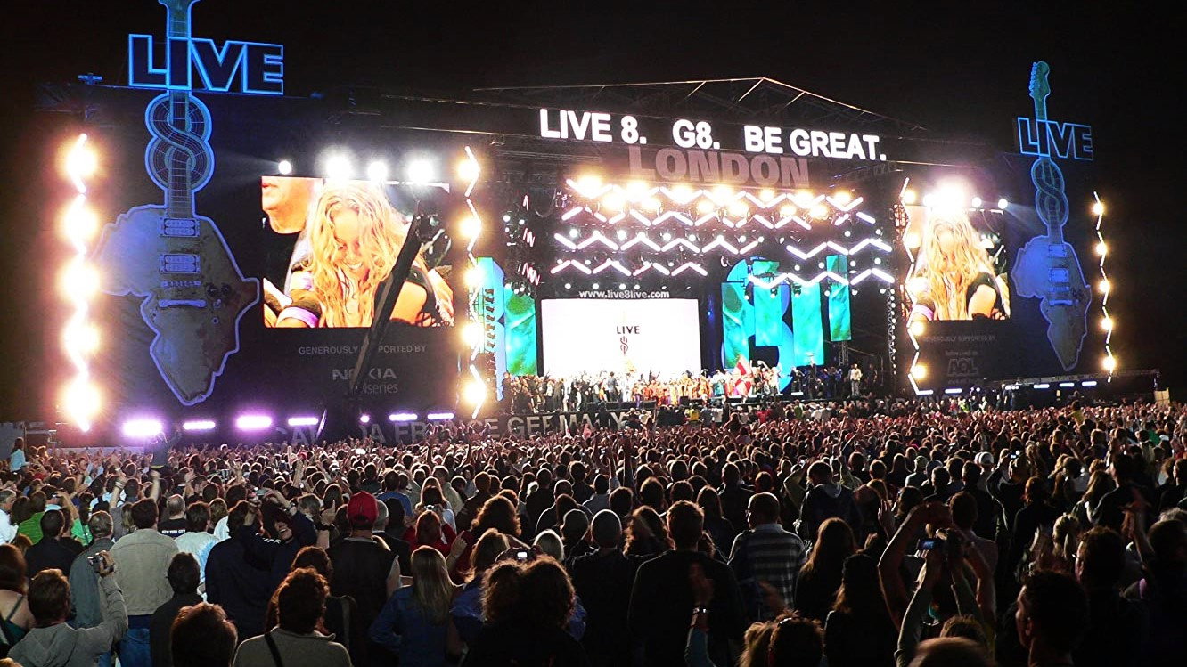 Live 8's poster