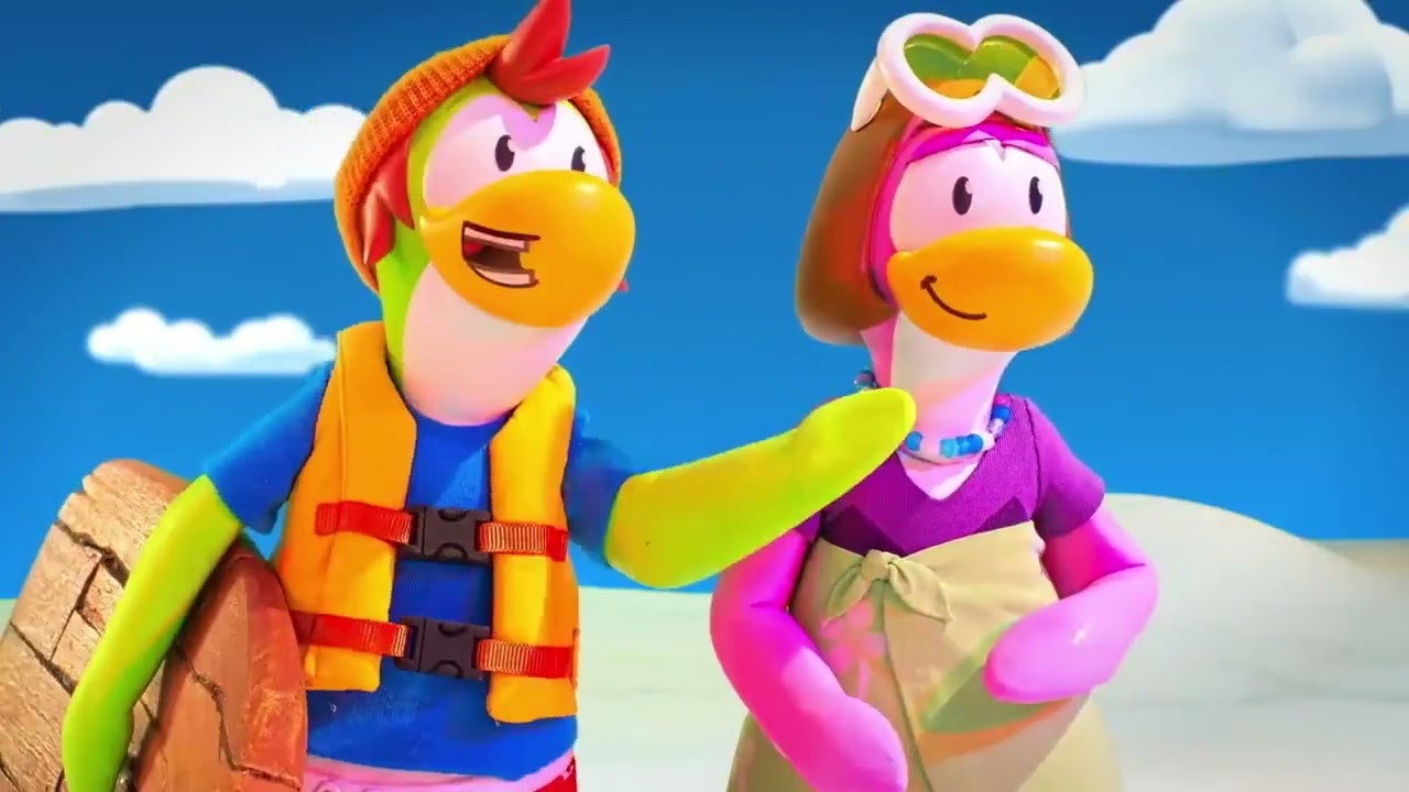 Club Penguin Monster Beach Party's poster