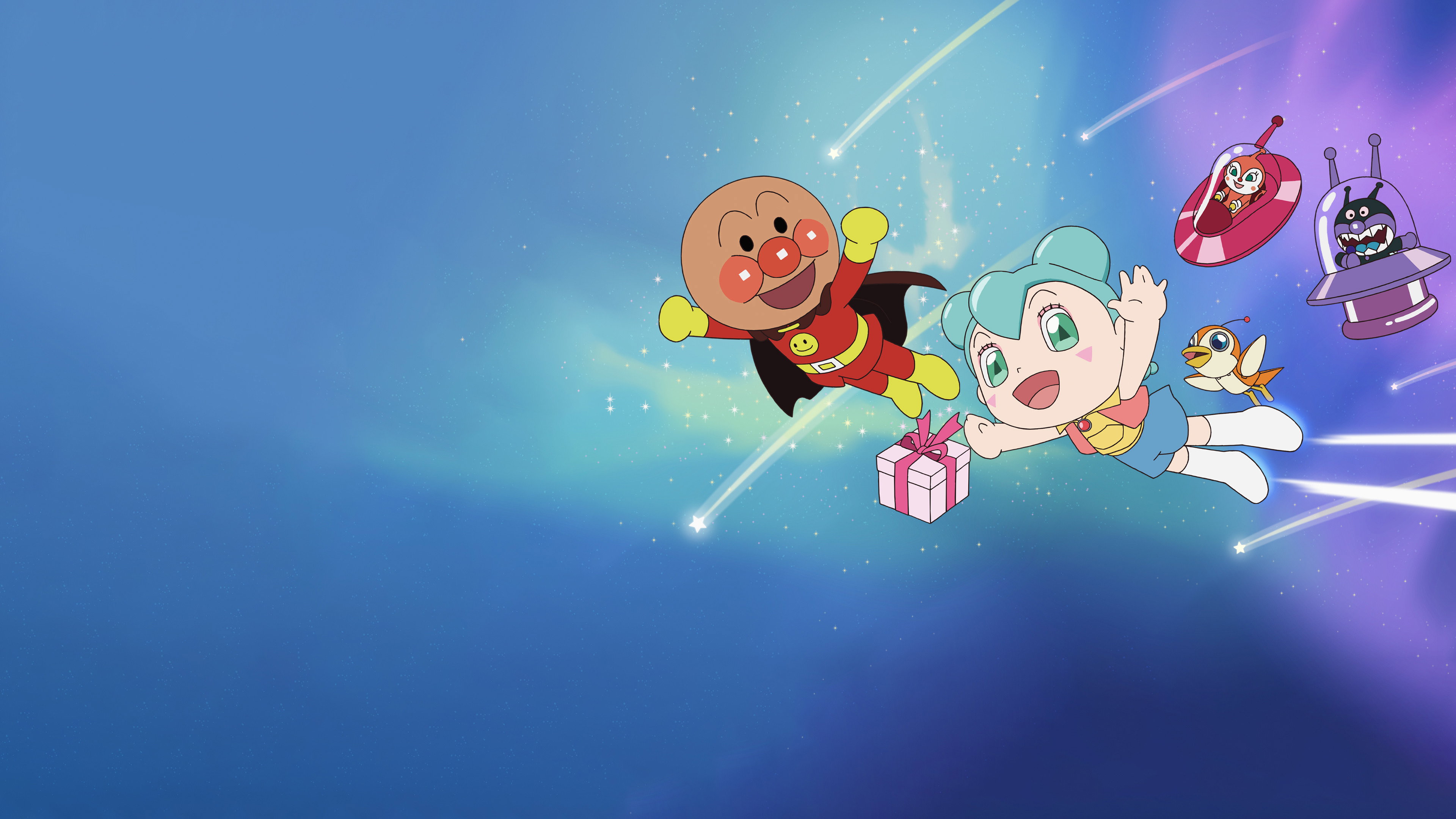 Go! Anpanman: Roboly and the Warming Present's poster