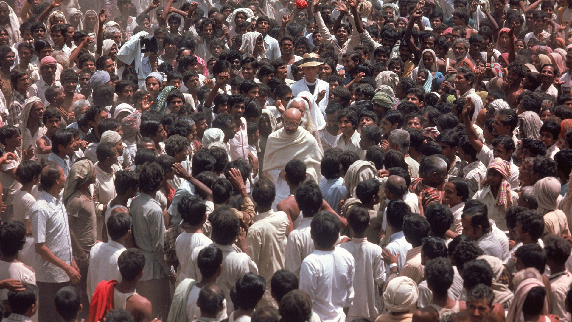 Gandhi's poster