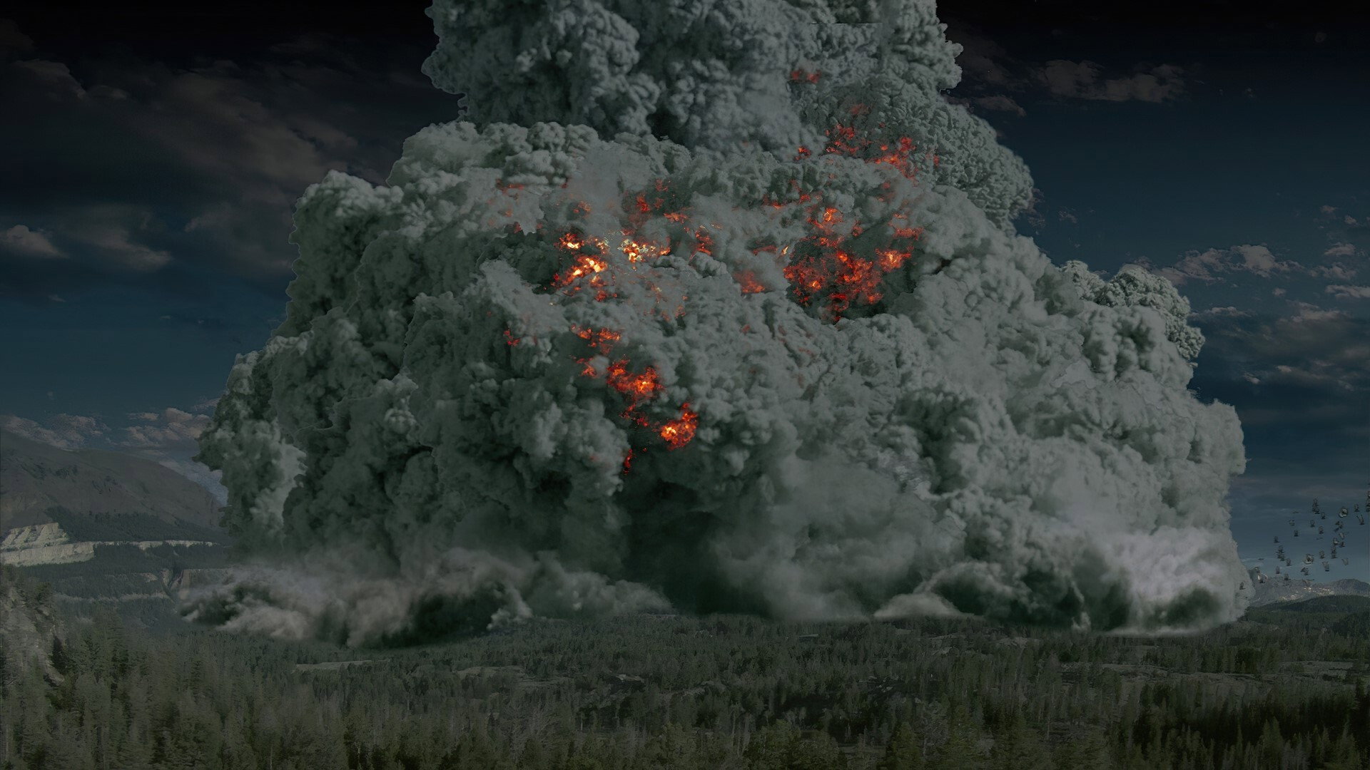 Supervolcano's poster