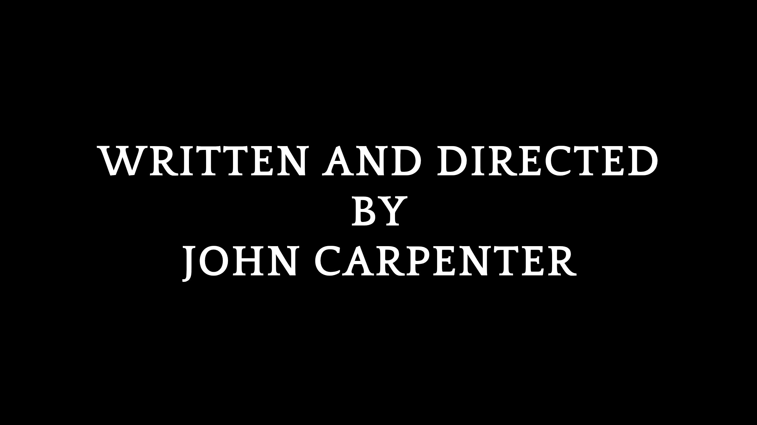 Carpenter's poster