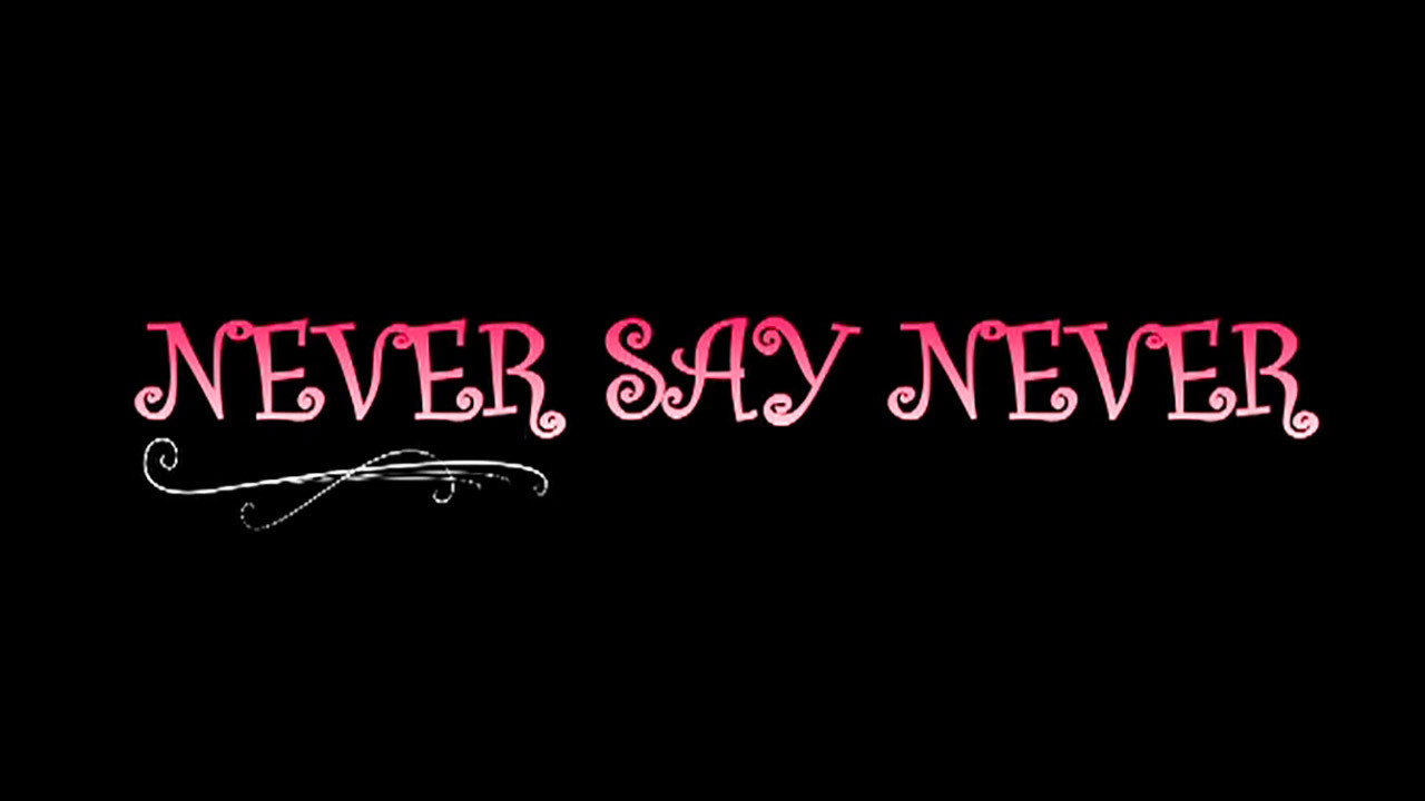 Never Say Never's poster