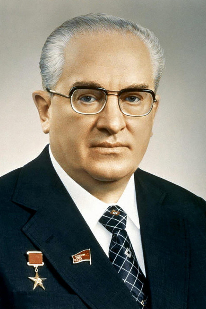 Yuri Andropov's poster