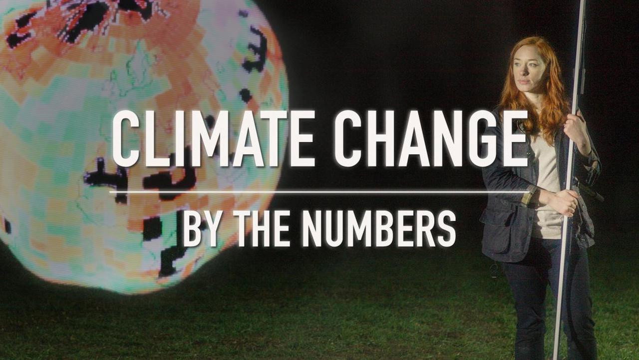 Climate Change By The Numbers's poster
