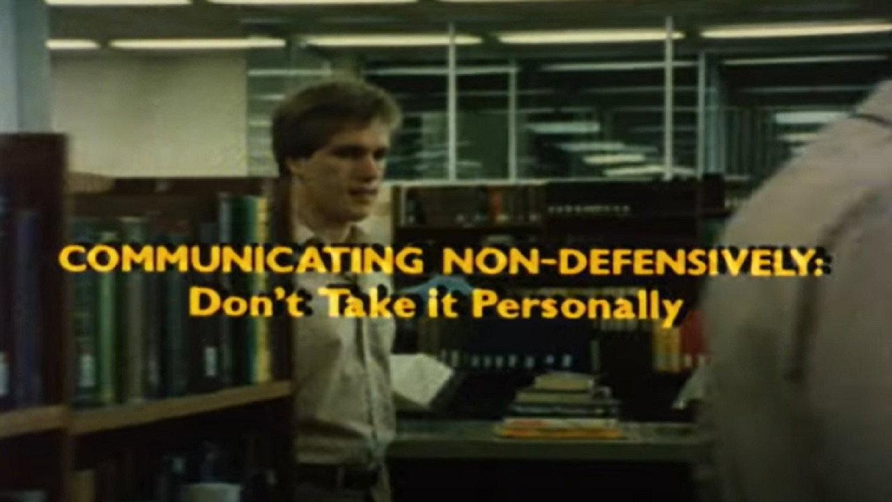 Communicating Non-Defensively's poster