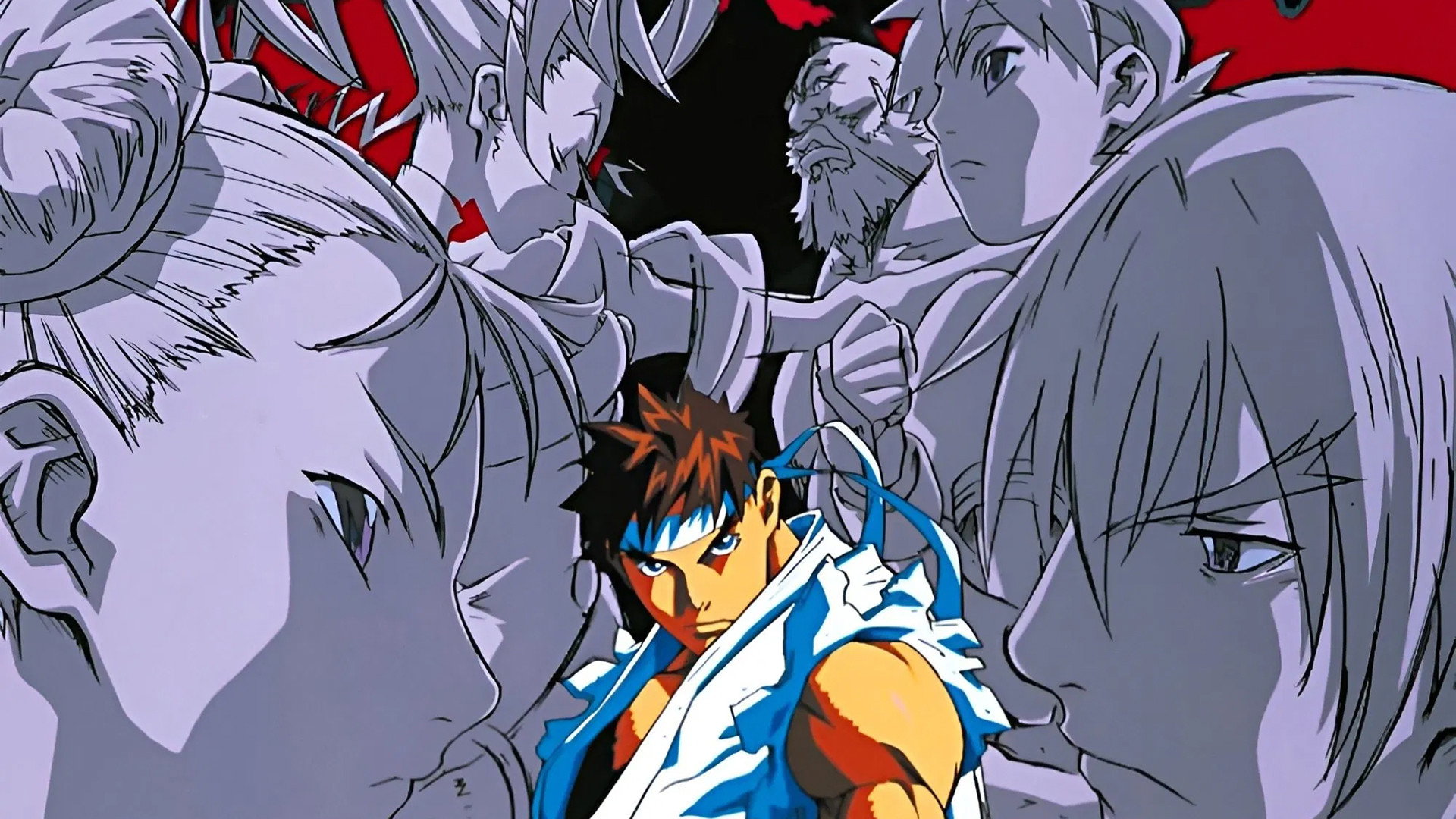 Street Fighter Alpha: The Movie's poster