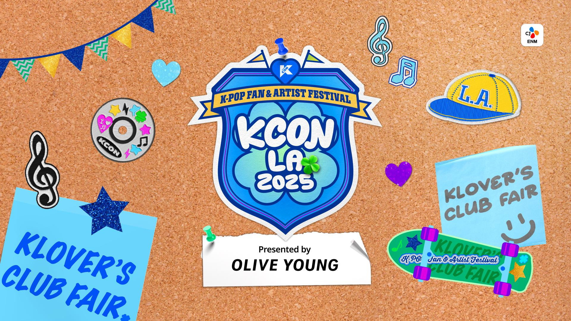 KCON LA 2025's poster