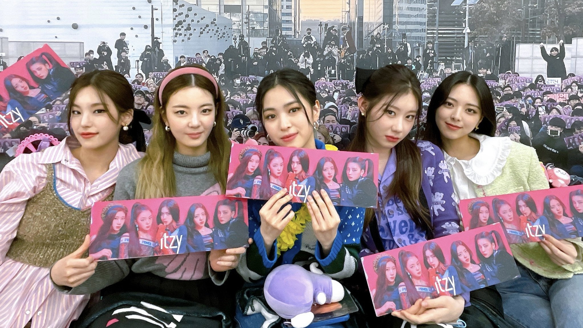 ITZY 3RD ANNIVERSARY's poster