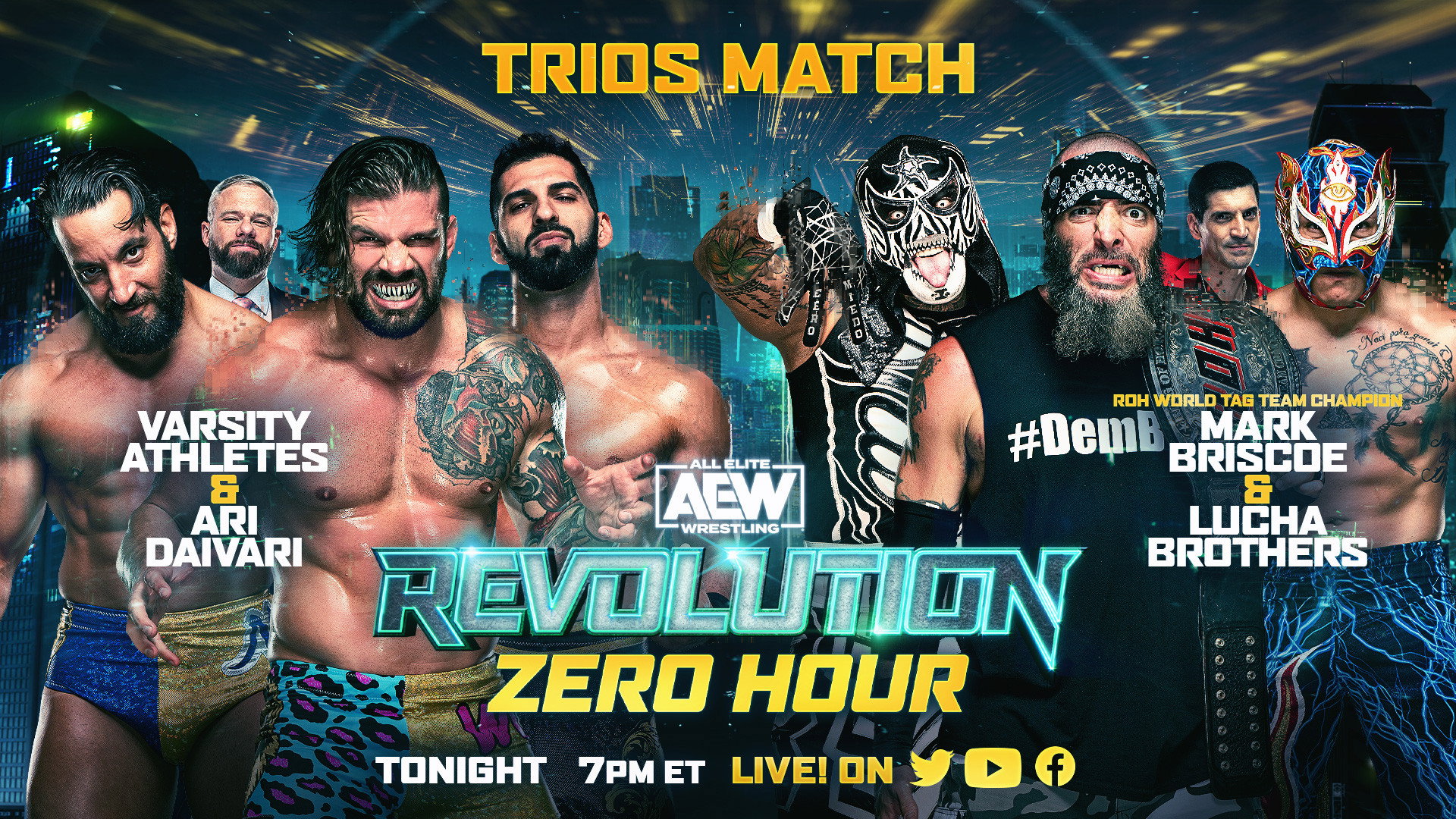 AEW Revolution 2023: Zero Hour's poster