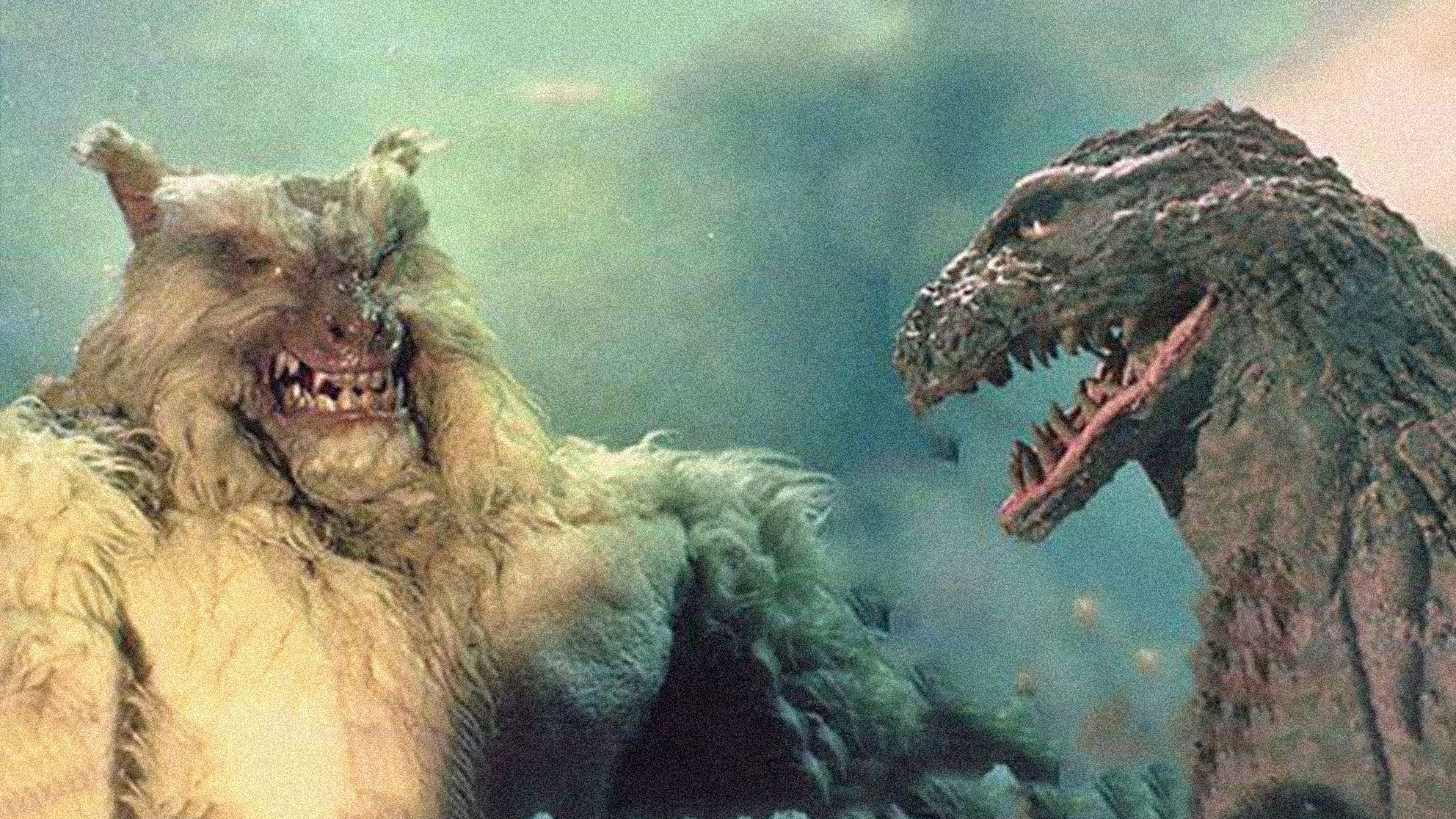 Wolfman vs. Godzilla's poster