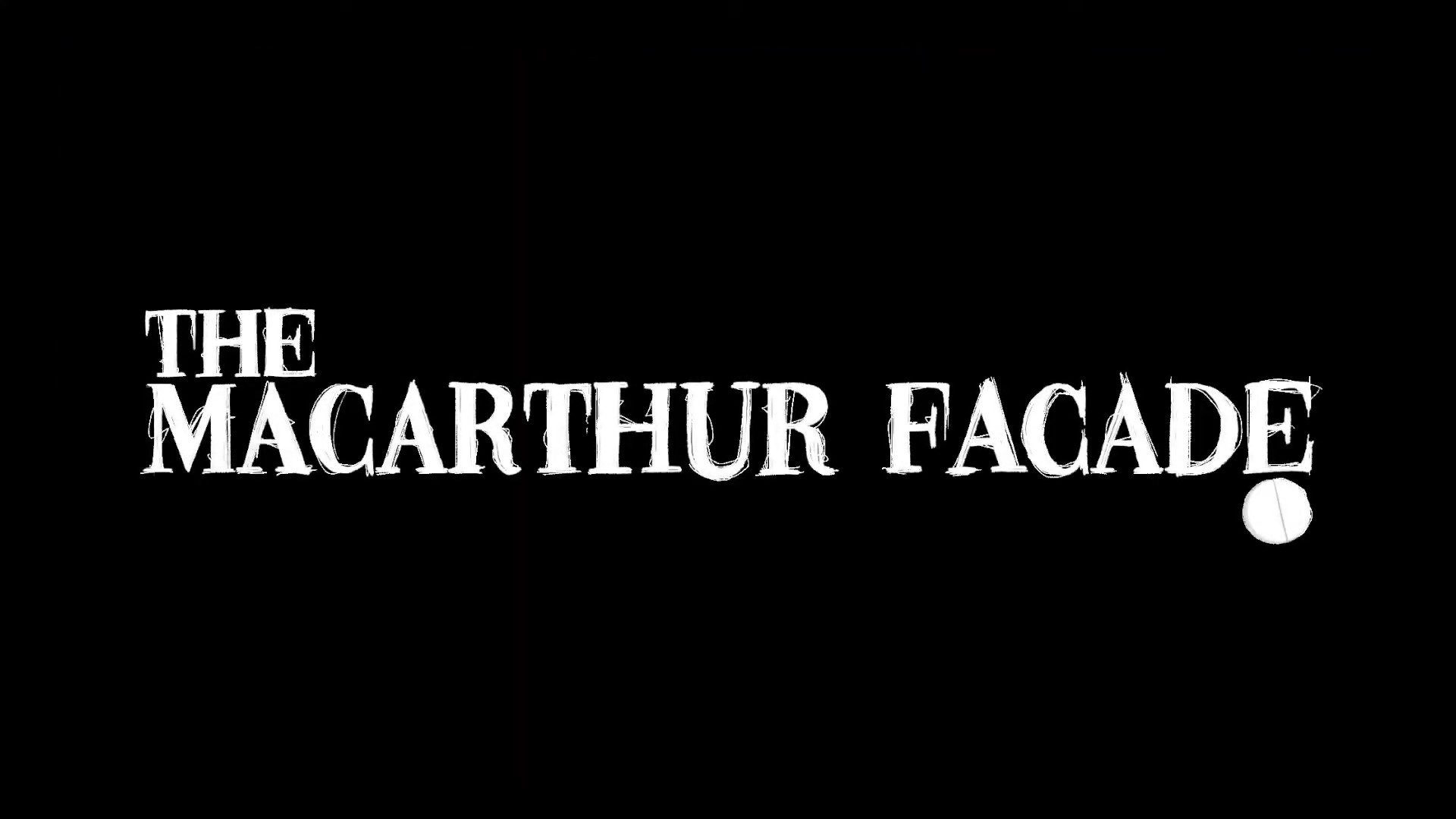 The MacArthur Facade's poster