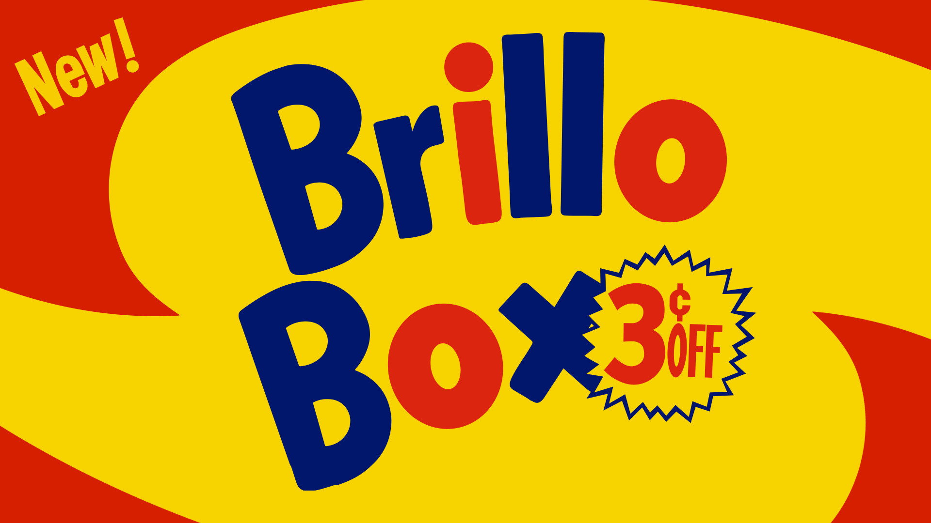 Brillo Box (3¢ off)'s poster