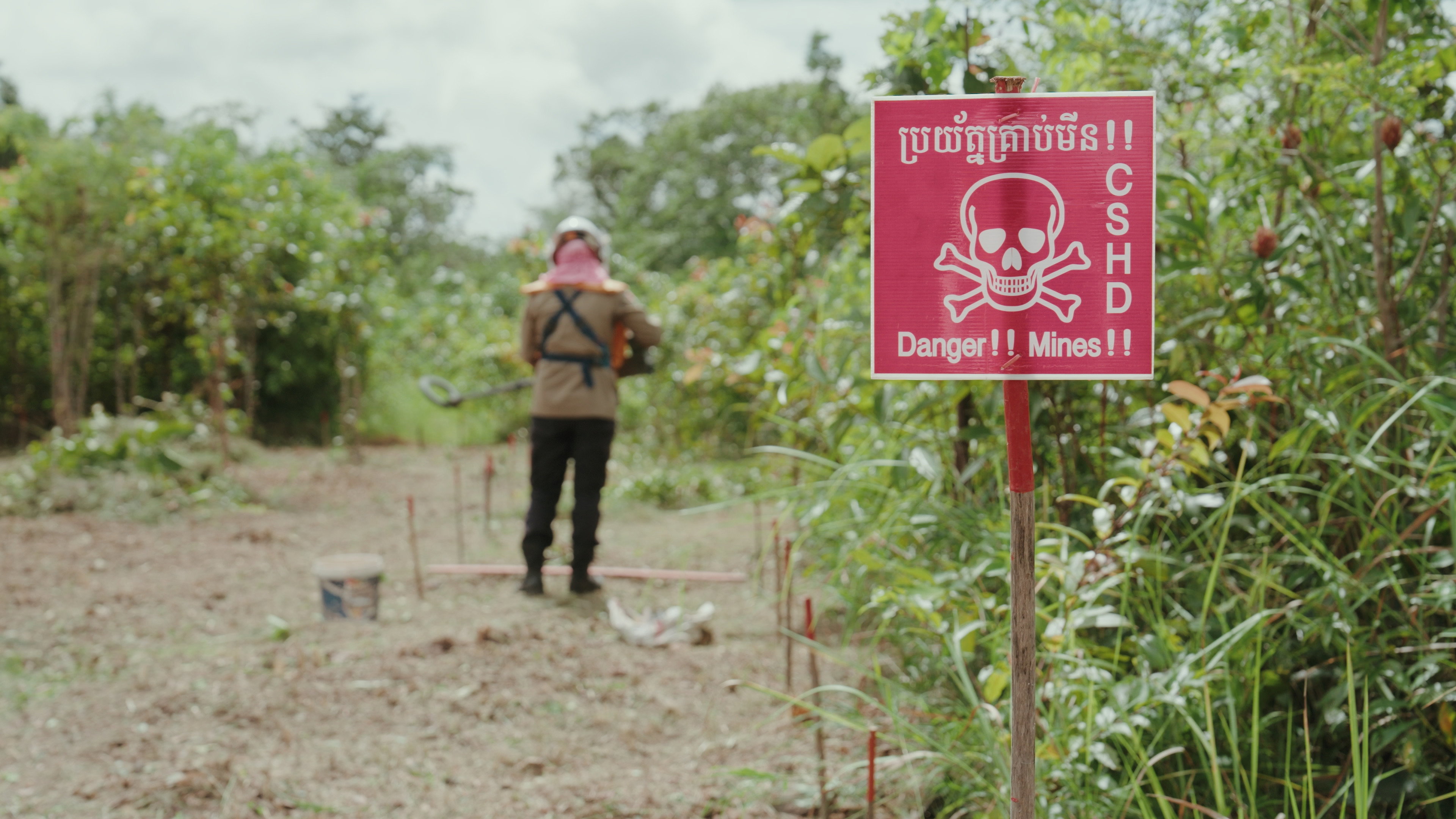 Cambodia: Turning Minefields into Mindfields's poster
